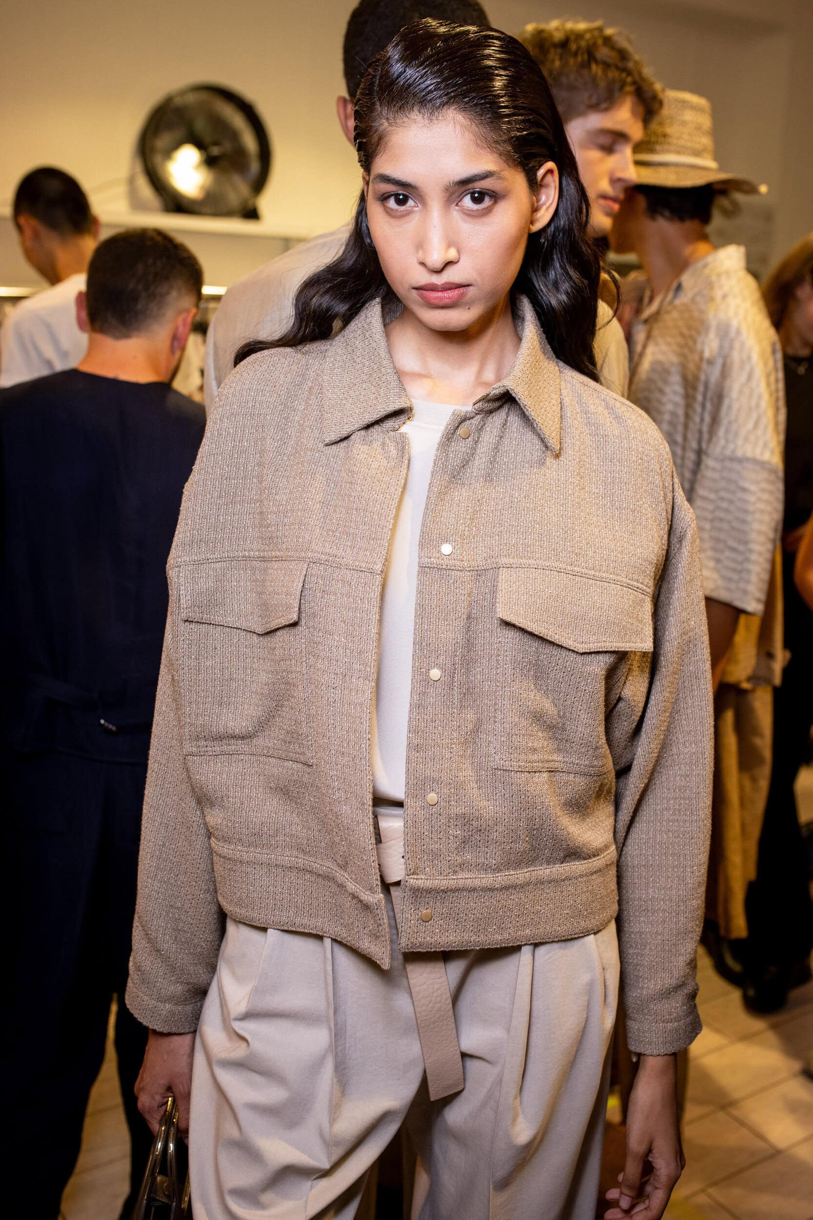 Giorgio Armani Spring 2027 Men's Fashion Show Backstage