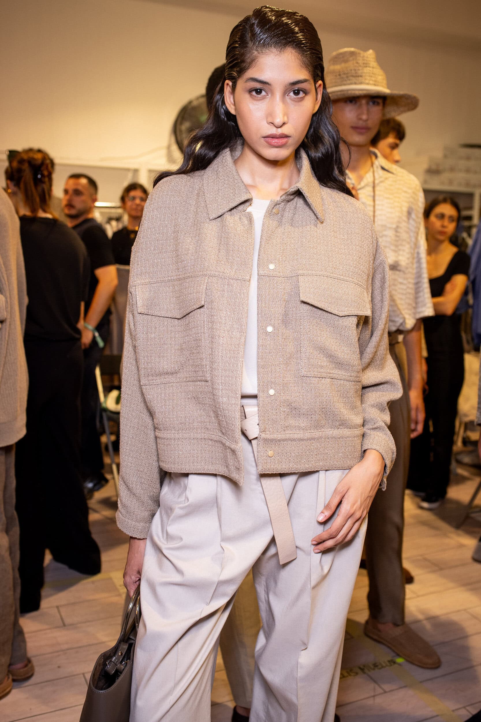 Giorgio Armani Spring 2027 Men's Fashion Show Backstage