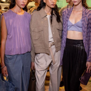 Giorgio Armani Spring 2027 Men's Fashion Show Backstage