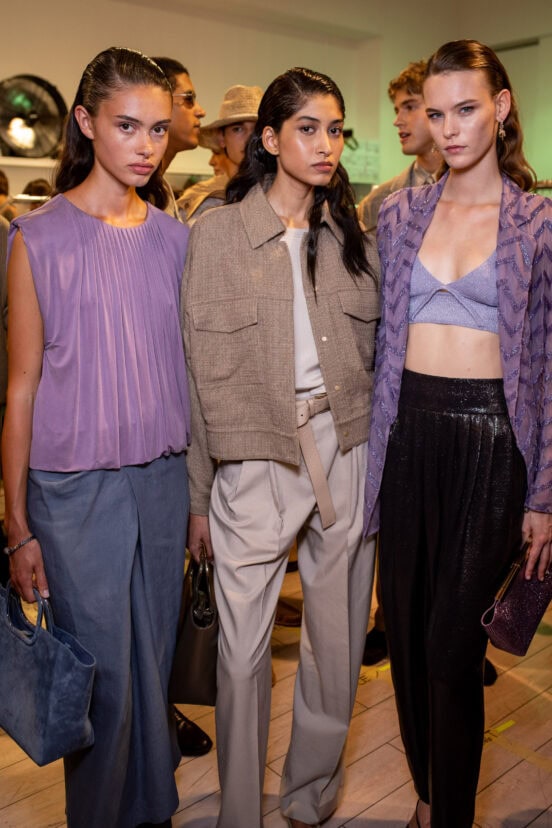 Giorgio Armani Spring 2027 Men's Fashion Show Backstage