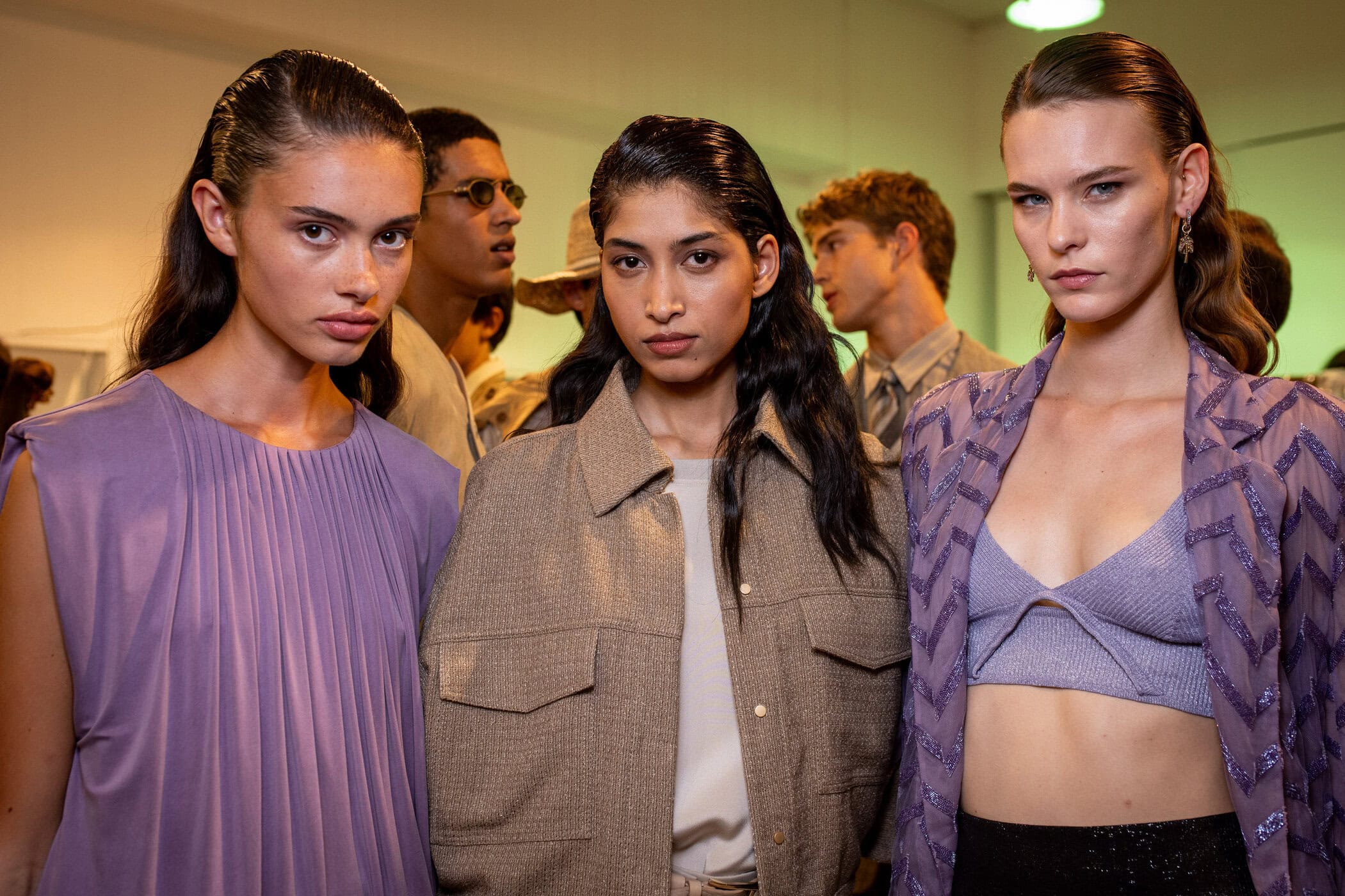 Giorgio Armani Spring 2027 Men's Fashion Show Backstage