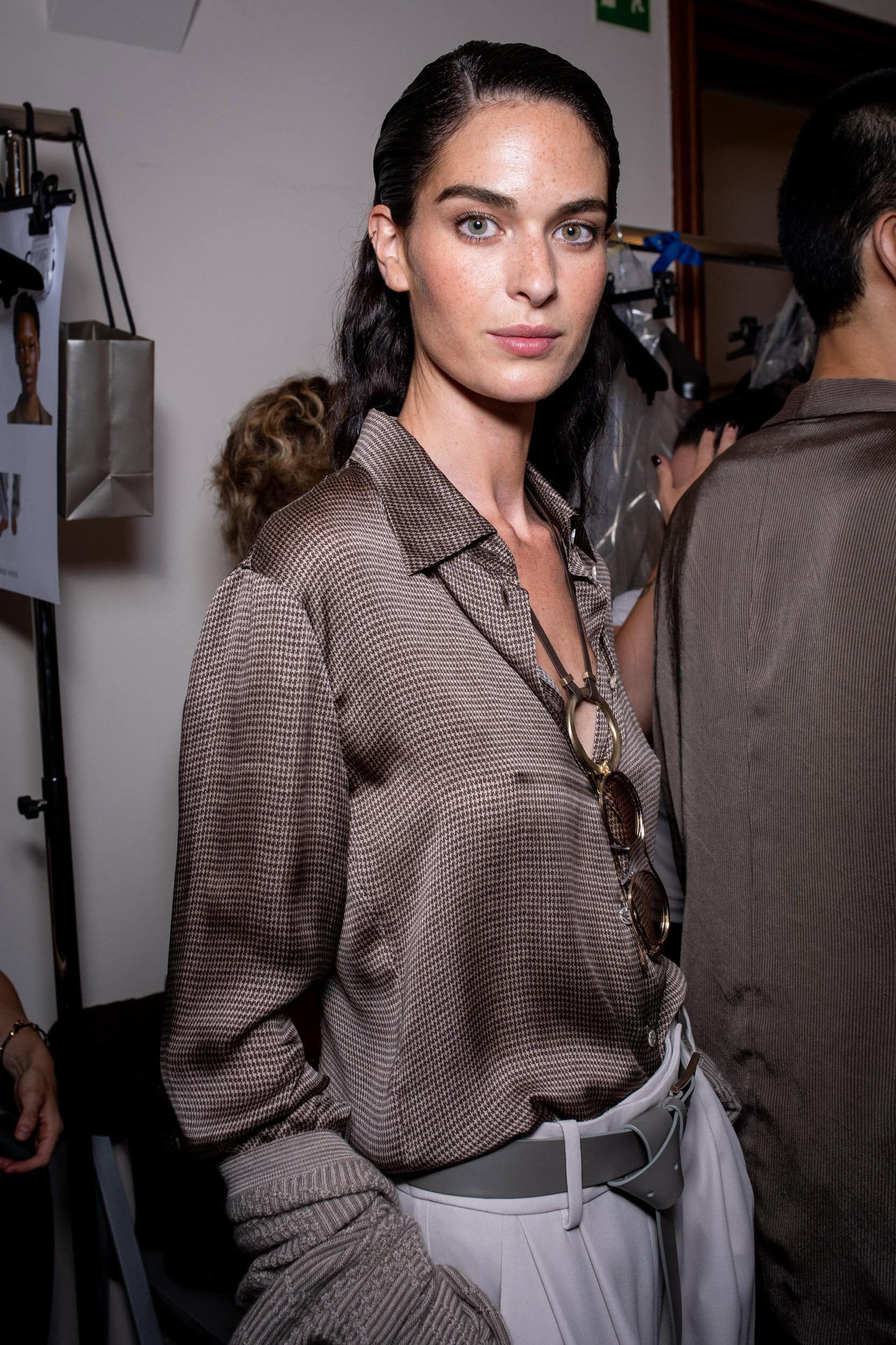 Giorgio Armani Spring 2027 Men's Fashion Show Backstage