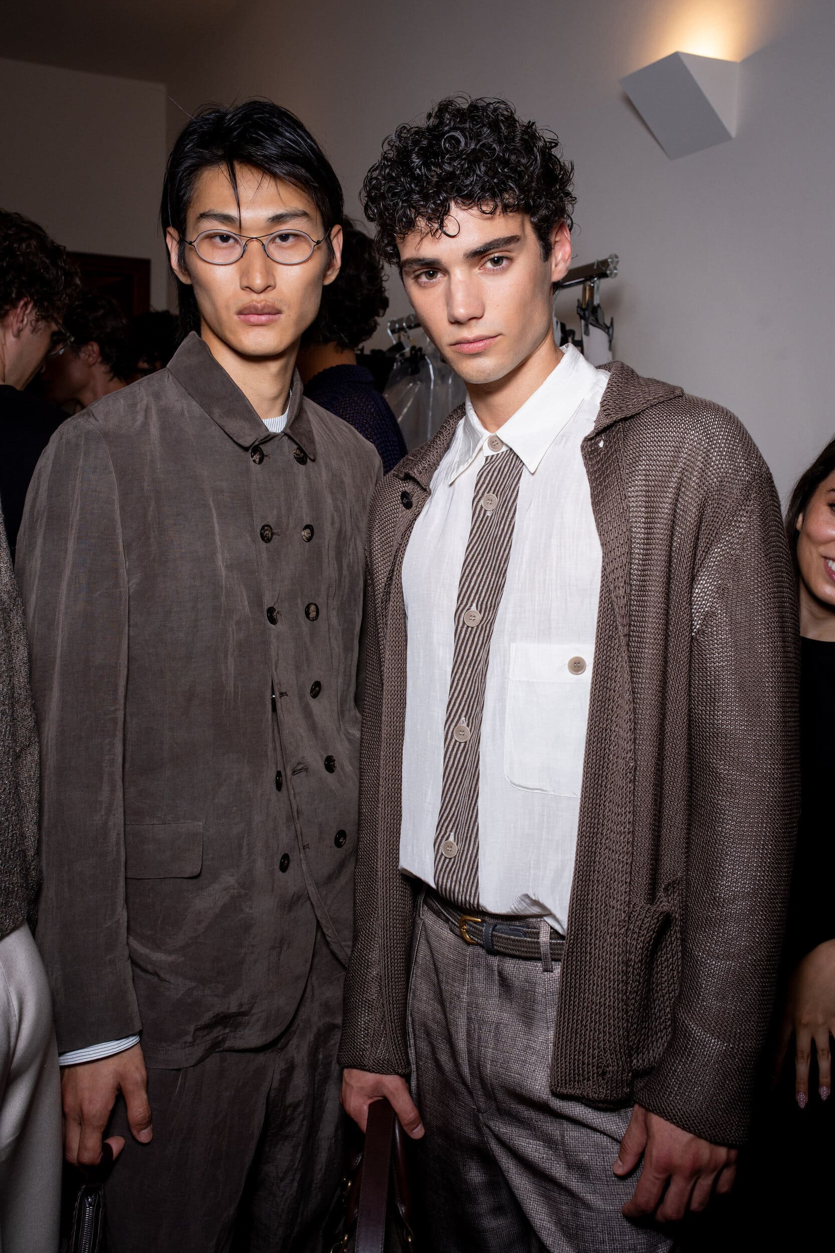 Giorgio Armani Spring 2027 Men's Fashion Show Backstage