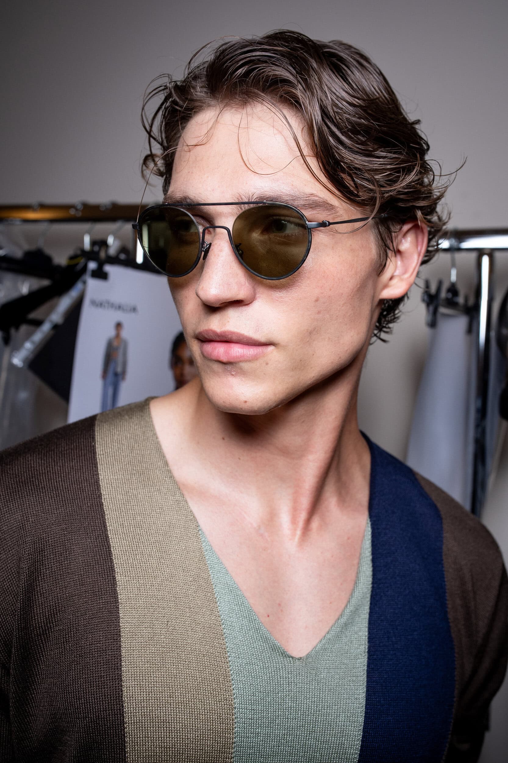 Giorgio Armani Spring 2027 Men's Fashion Show Backstage