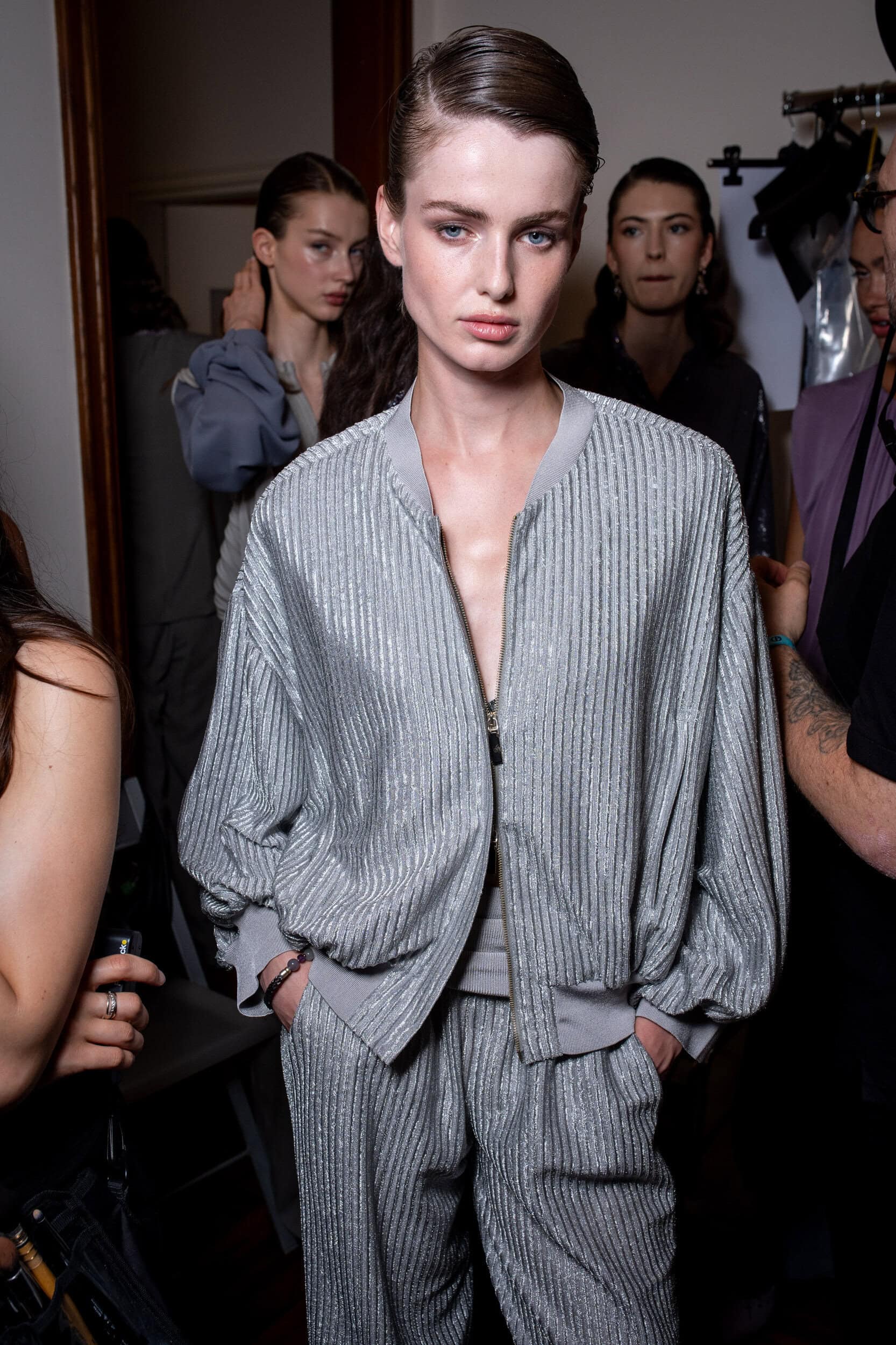 Giorgio Armani Spring 2027 Men's Fashion Show Backstage