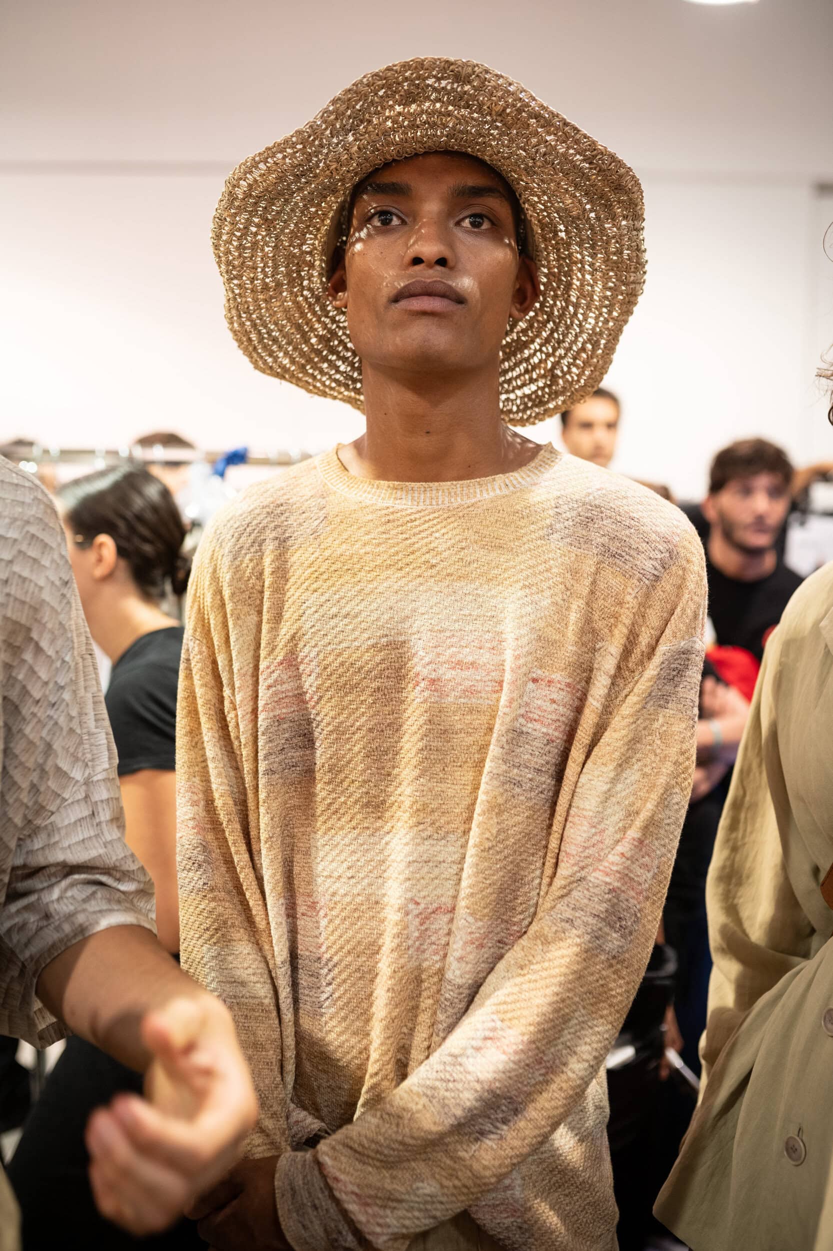 Giorgio Armani Spring 2027 Men's Fashion Show Backstage