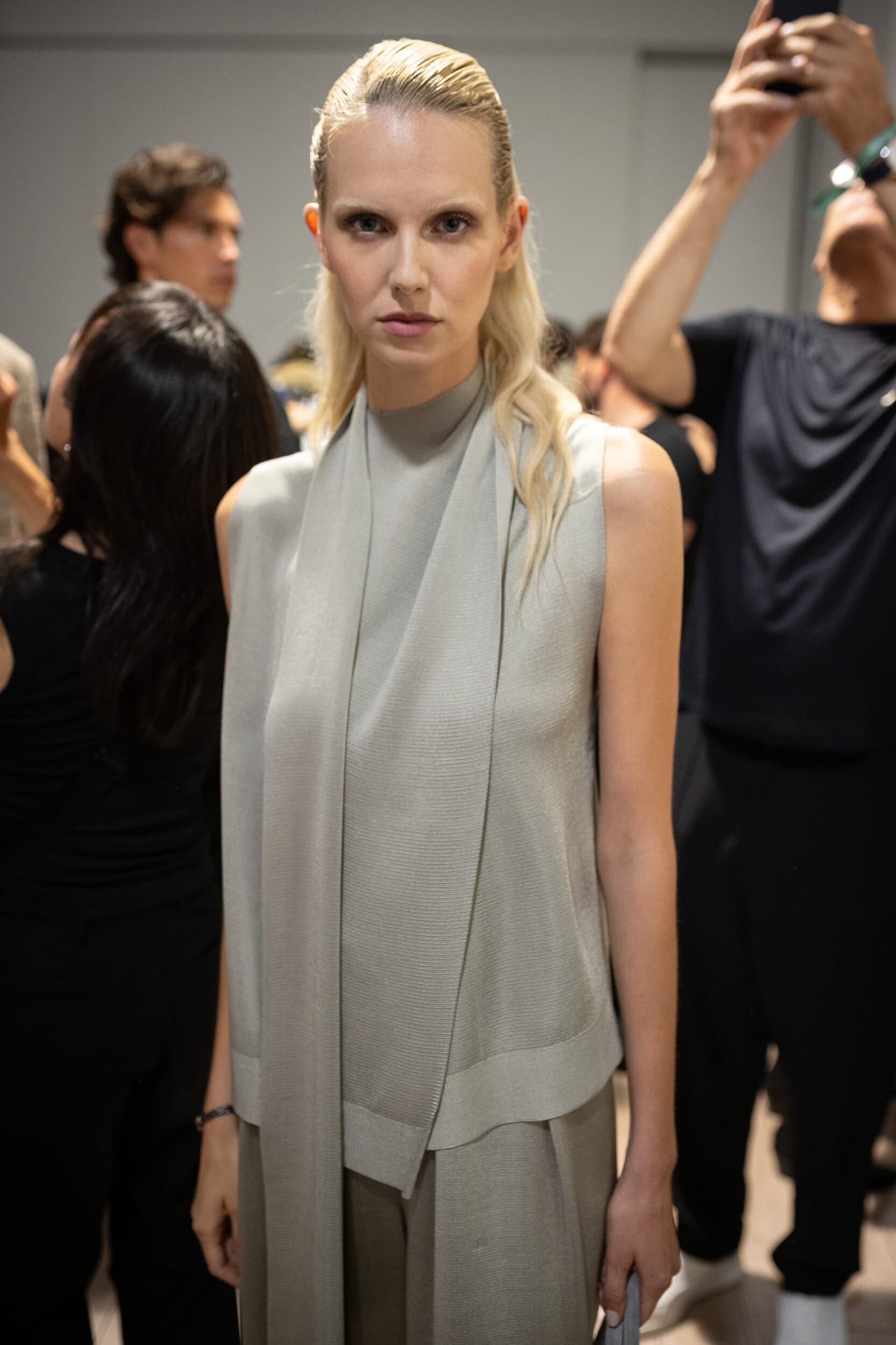 Giorgio Armani Spring 2027 Men's Fashion Show Backstage