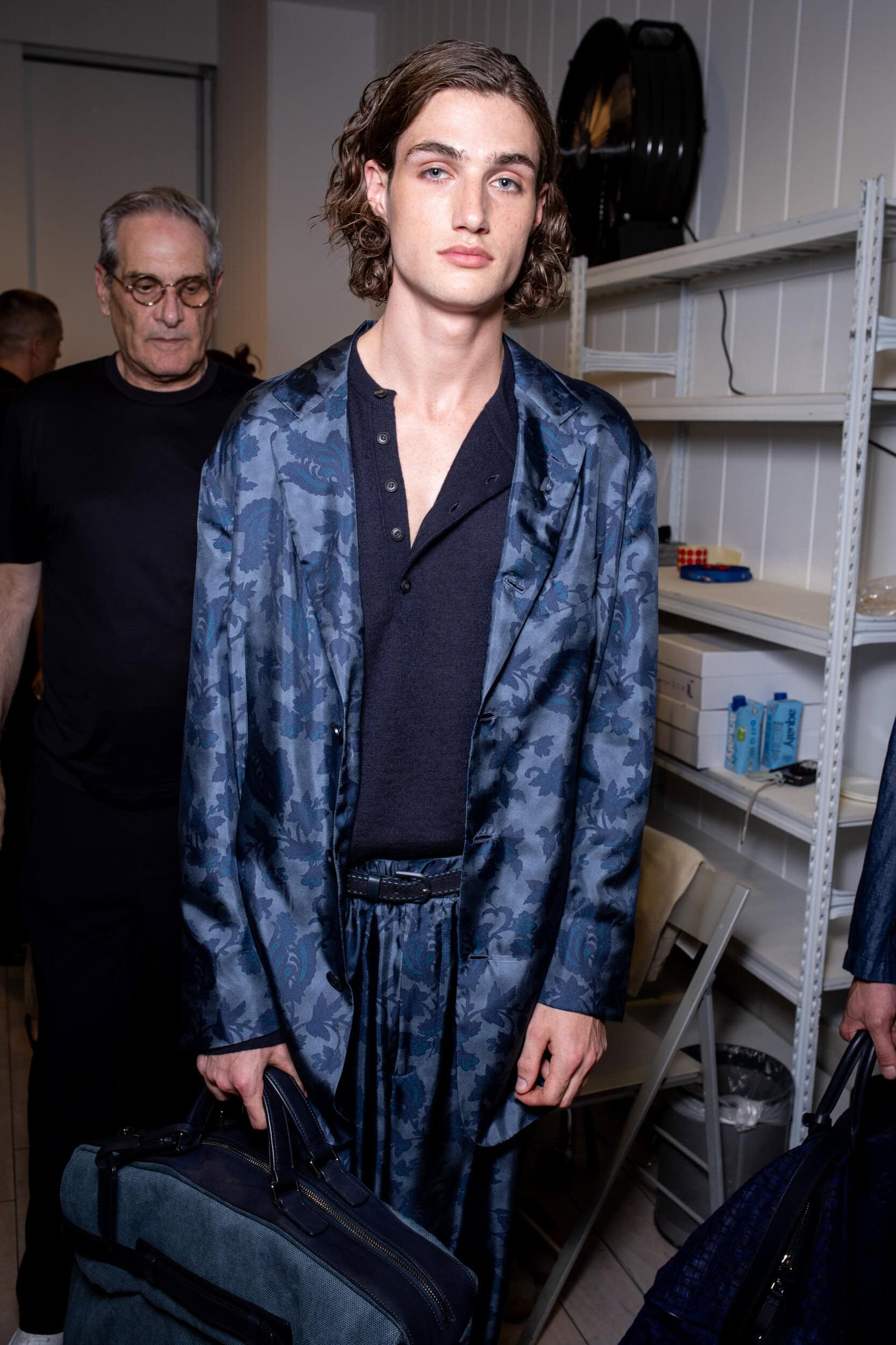 Giorgio Armani Spring 2027 Men's Fashion Show Backstage