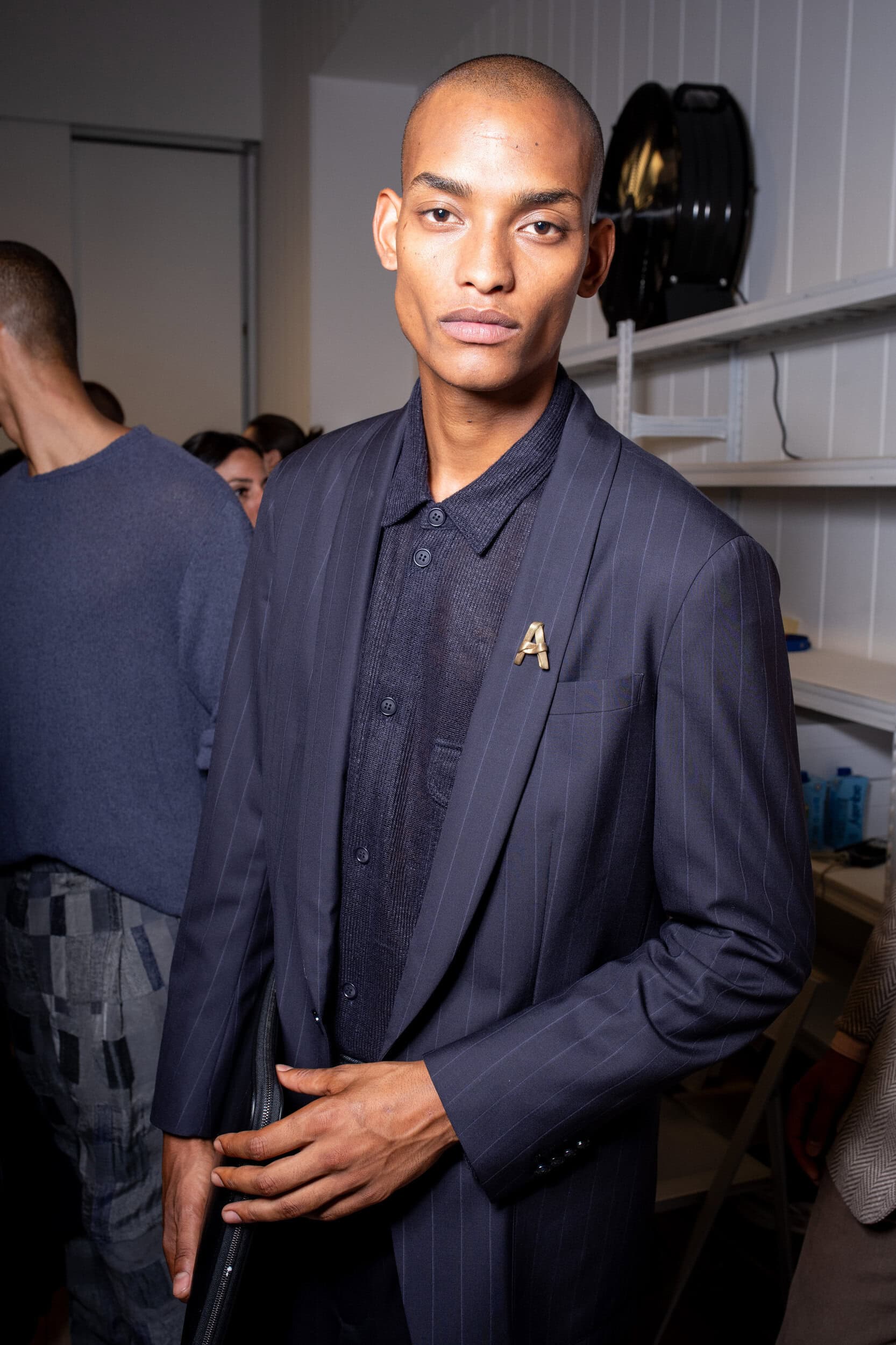 Giorgio Armani Spring 2027 Men's Fashion Show Backstage