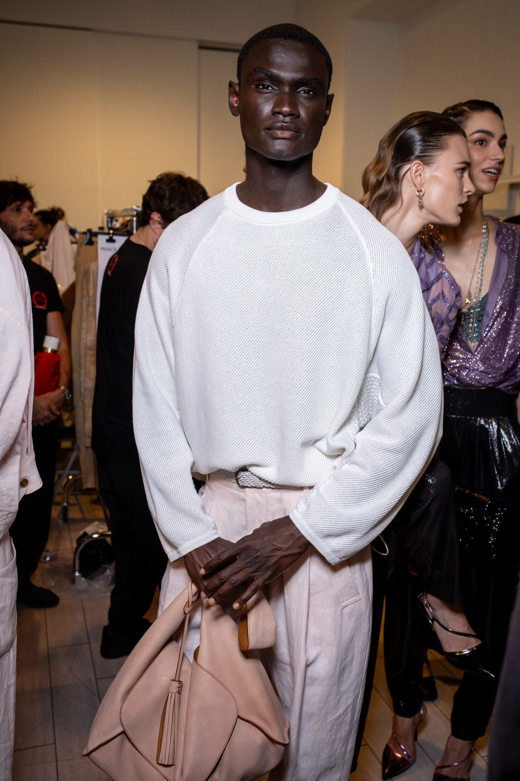 Giorgio Armani Spring 2027 Men's Fashion Show Backstage