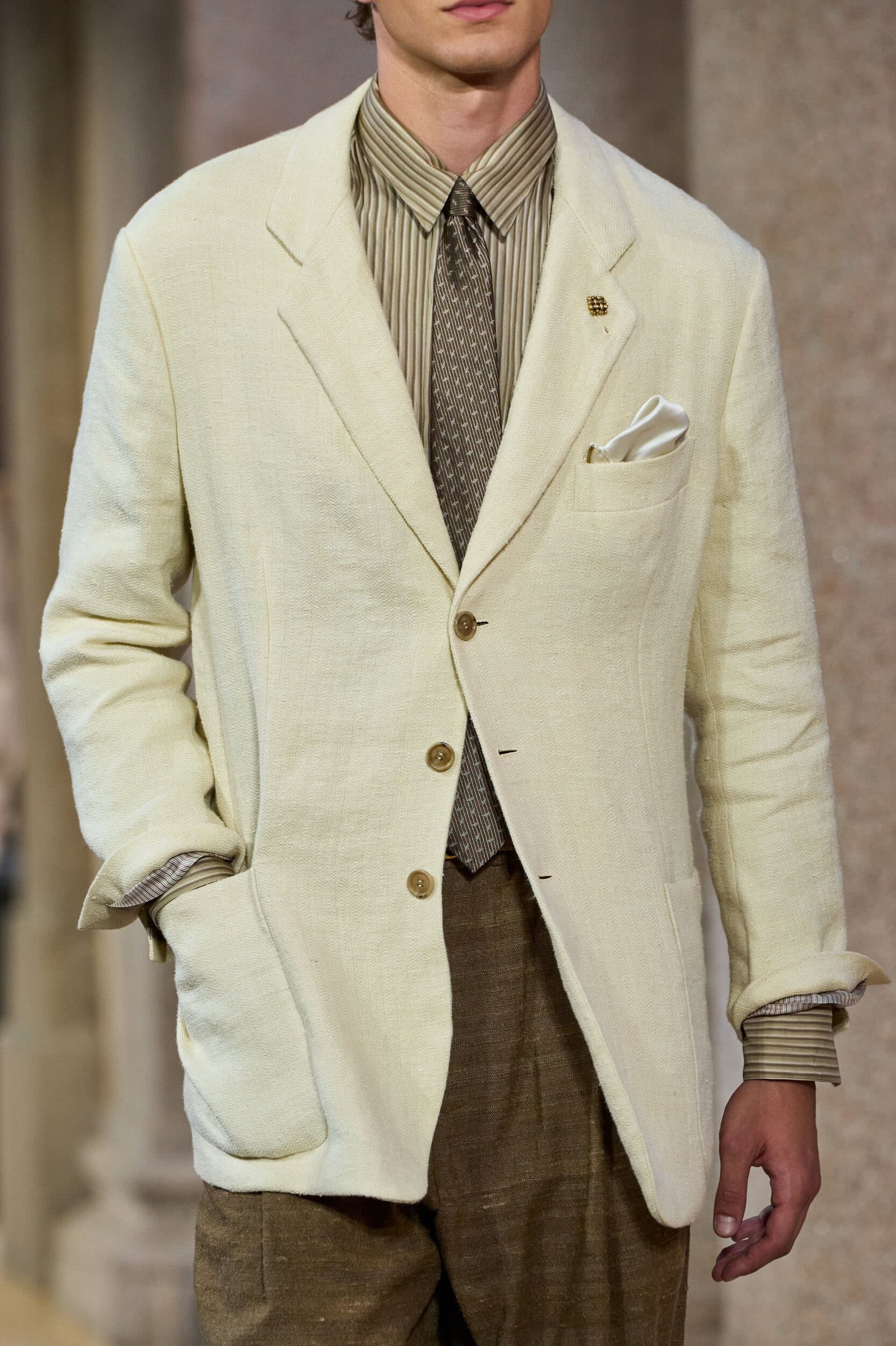 Giorgio Armani Spring 2027 Men's Fashion Show Details
