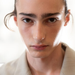 Hed Mayner Spring 2027 Men's Fashion Show Backstage