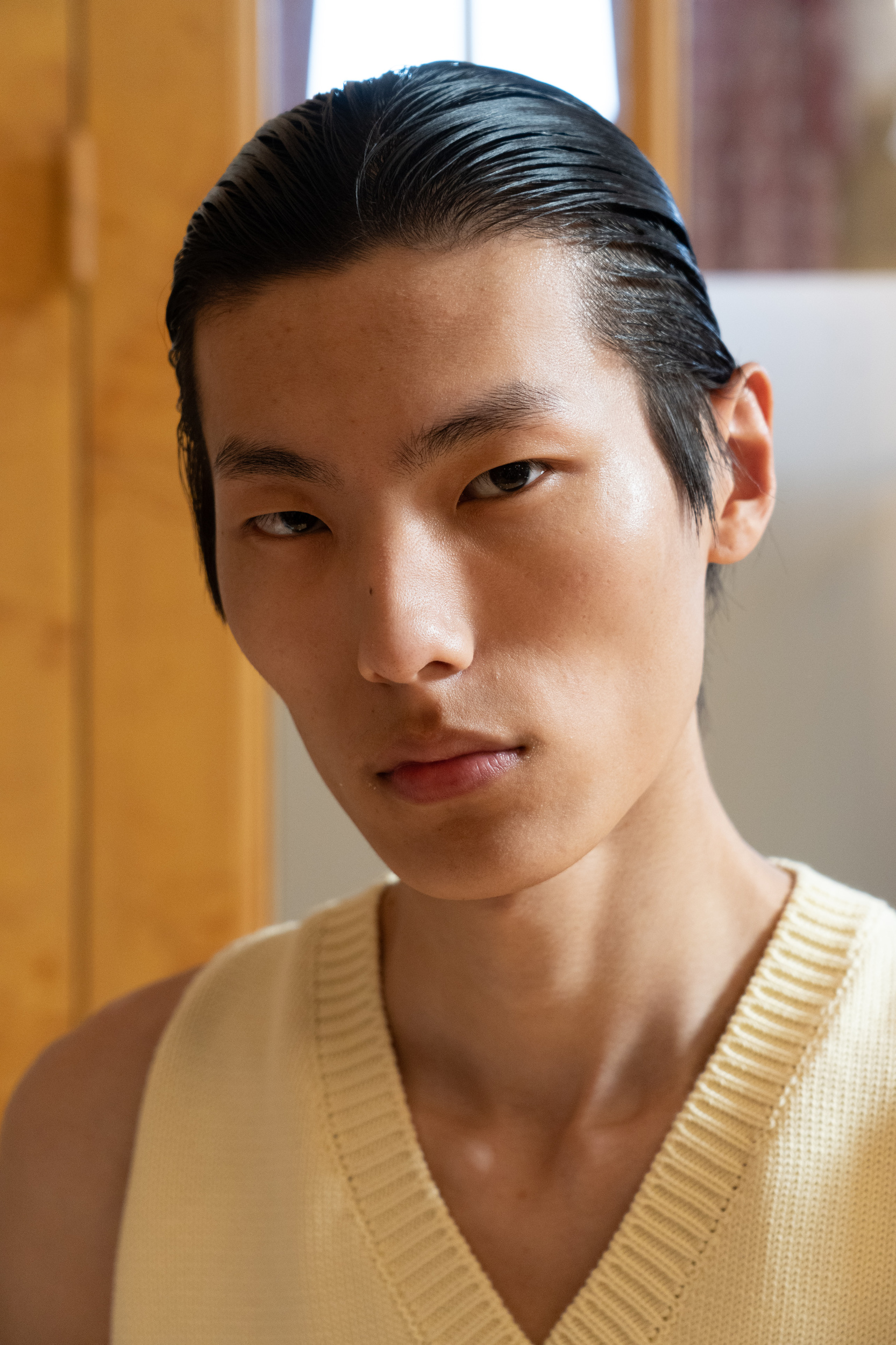 Hed Mayner Spring 2027 Men's Fashion Show Backstage
