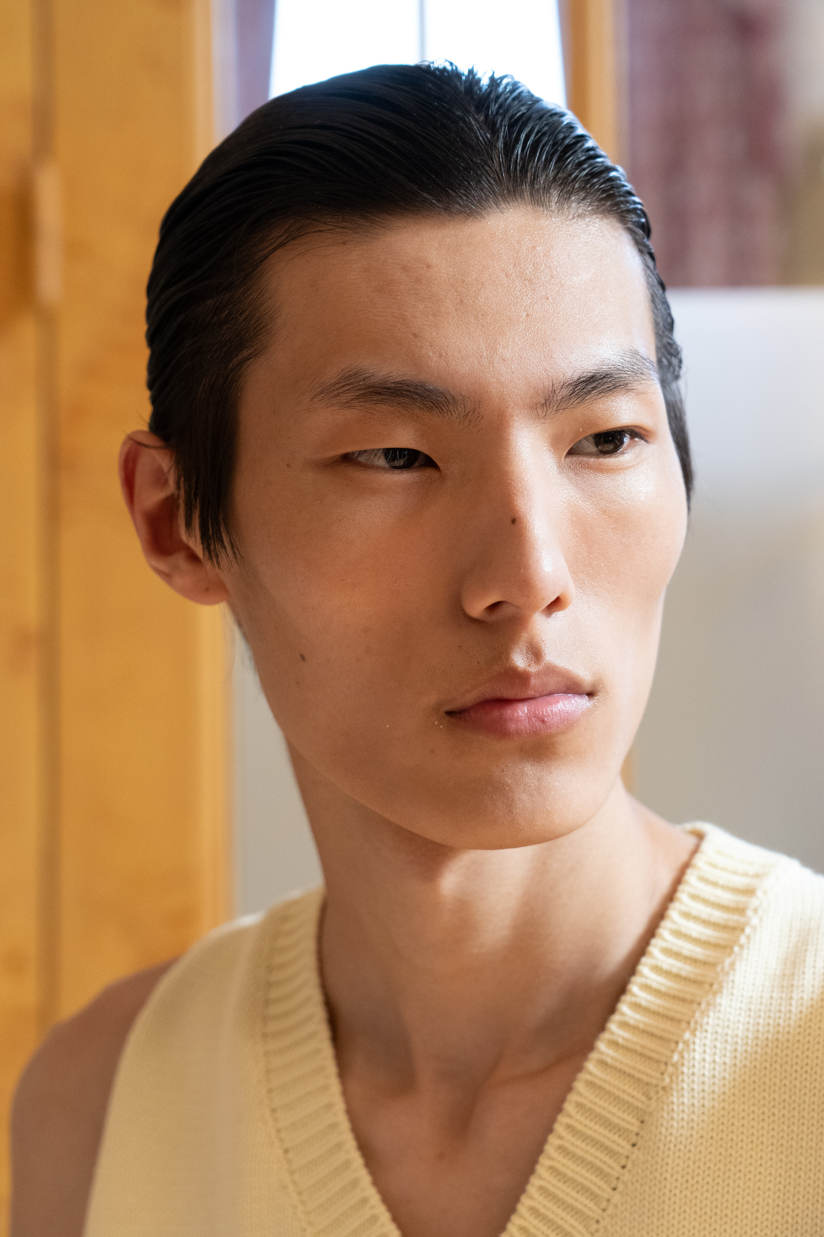 Hed Mayner Spring 2027 Men's Fashion Show Backstage
