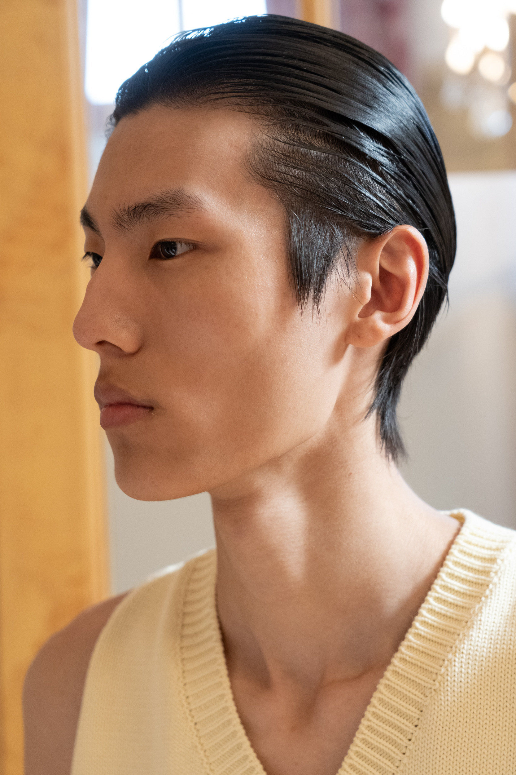 Hed Mayner Spring 2027 Men's Fashion Show Backstage