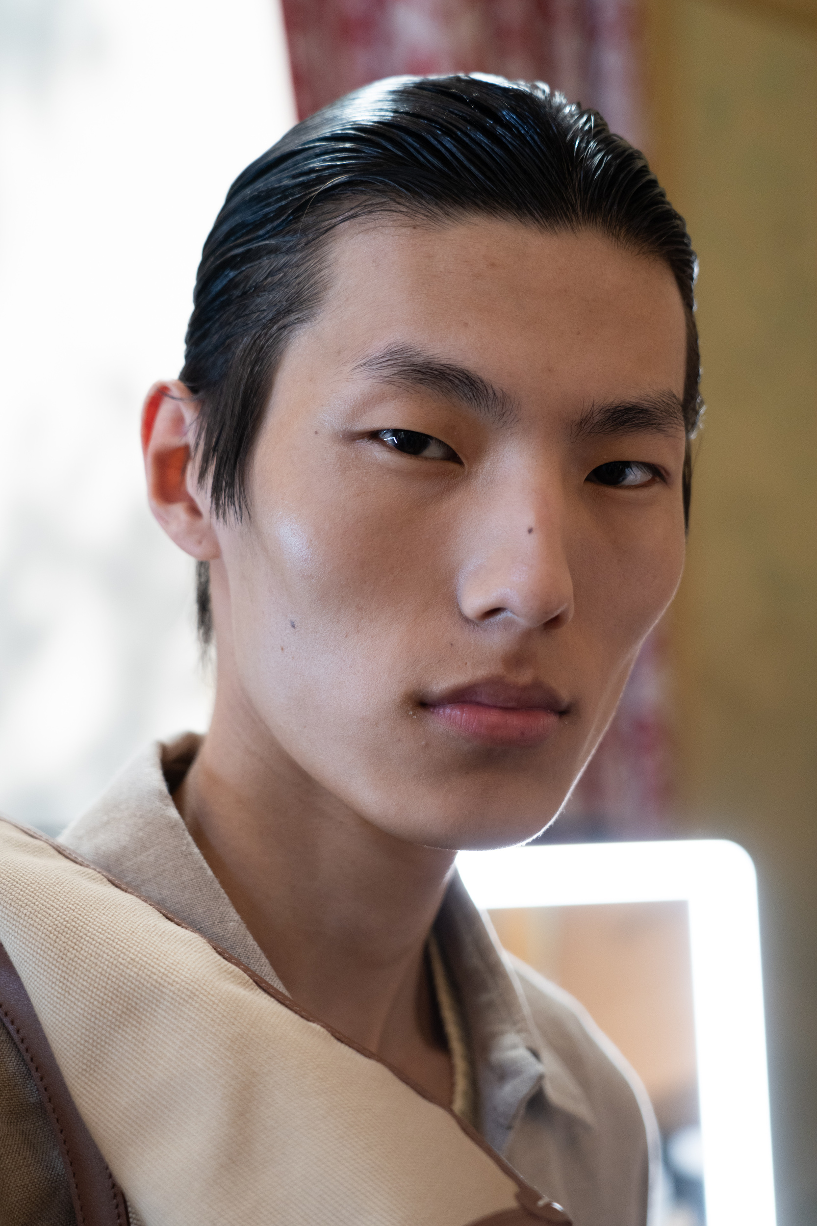 Hed Mayner Spring 2027 Men's Fashion Show Backstage