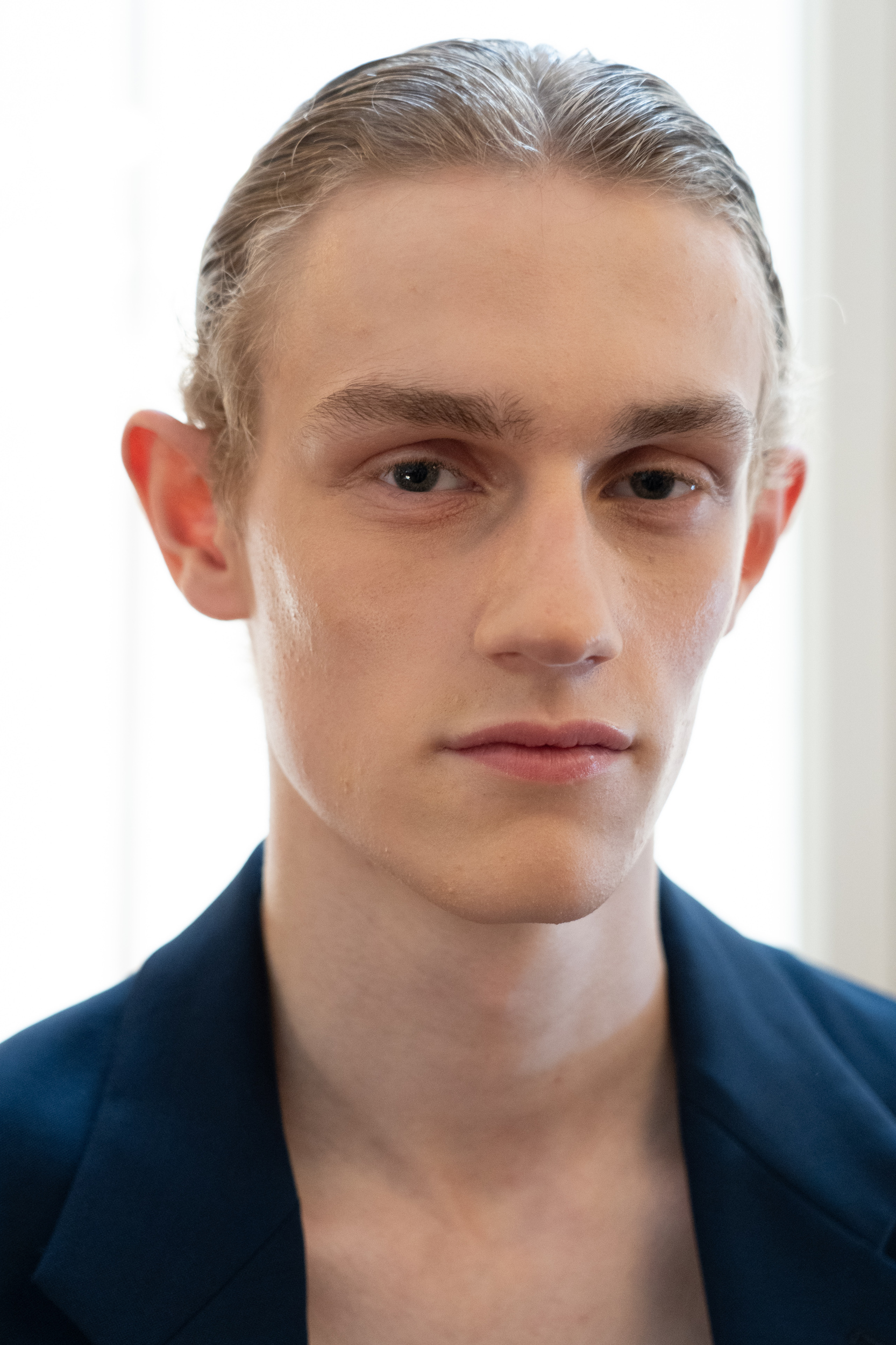 Hed Mayner Spring 2027 Men's Fashion Show Backstage