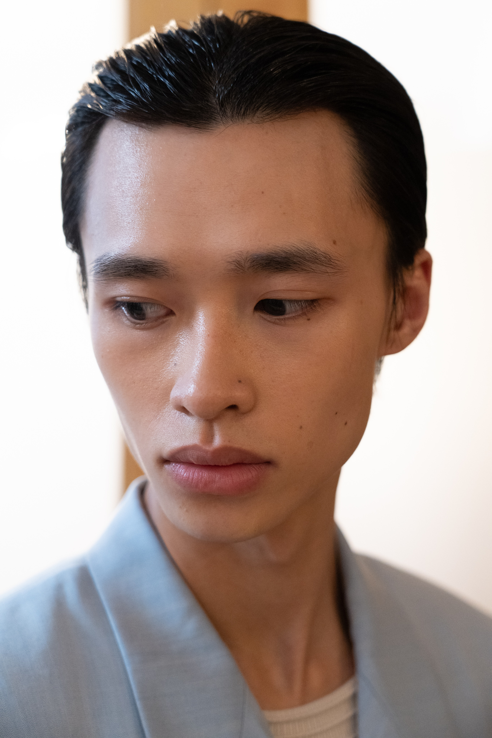 Hed Mayner Spring 2027 Men's Fashion Show Backstage