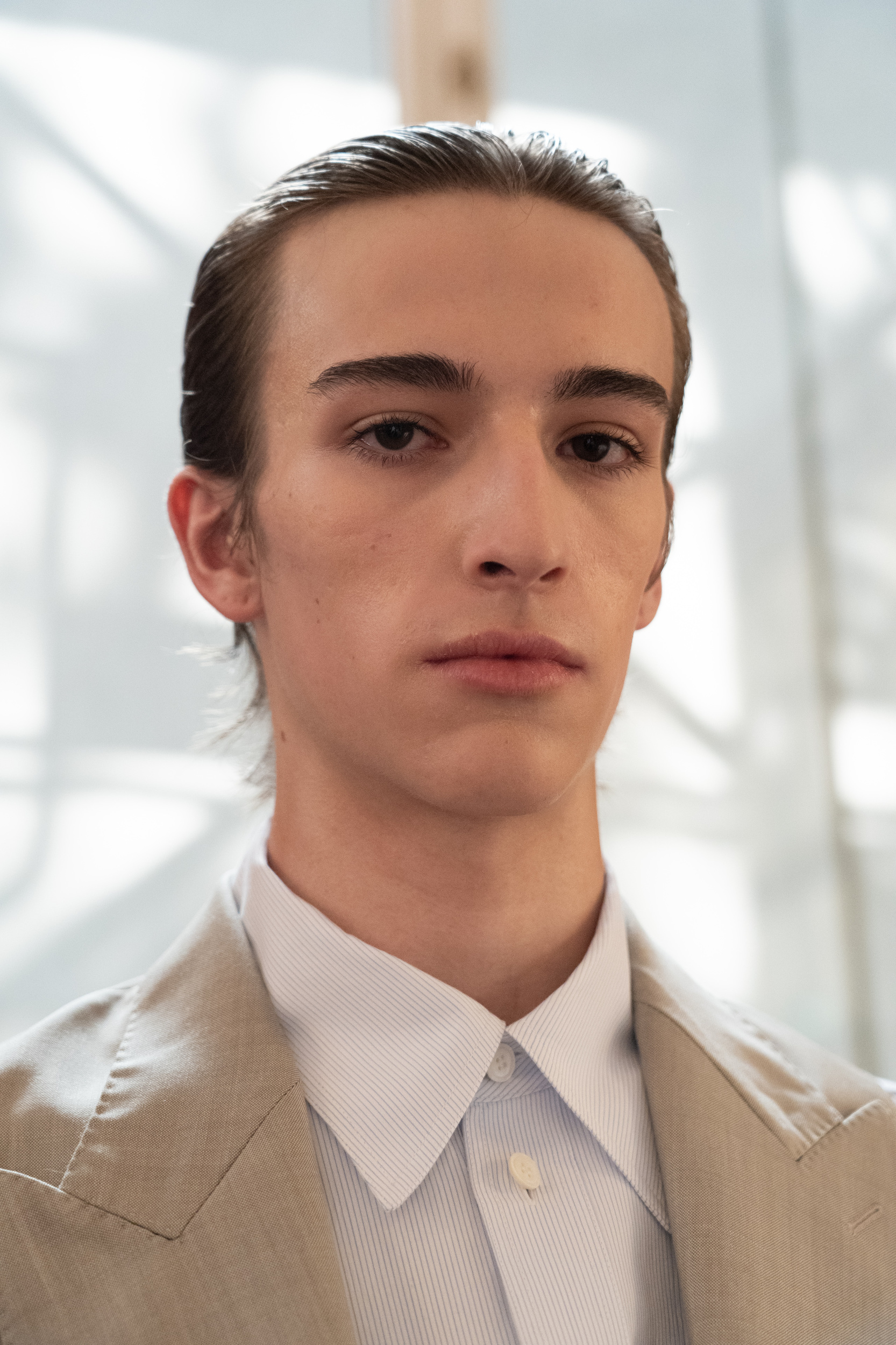 Hed Mayner Spring 2027 Men's Fashion Show Backstage