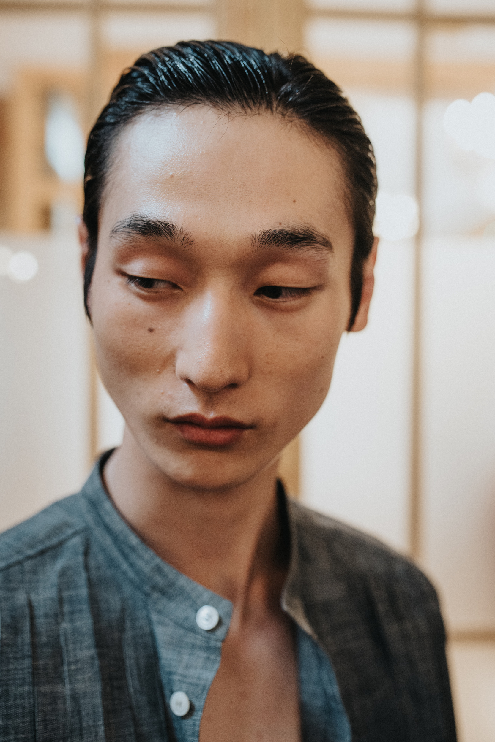 Hed Mayner Spring 2027 Men's Fashion Show Backstage