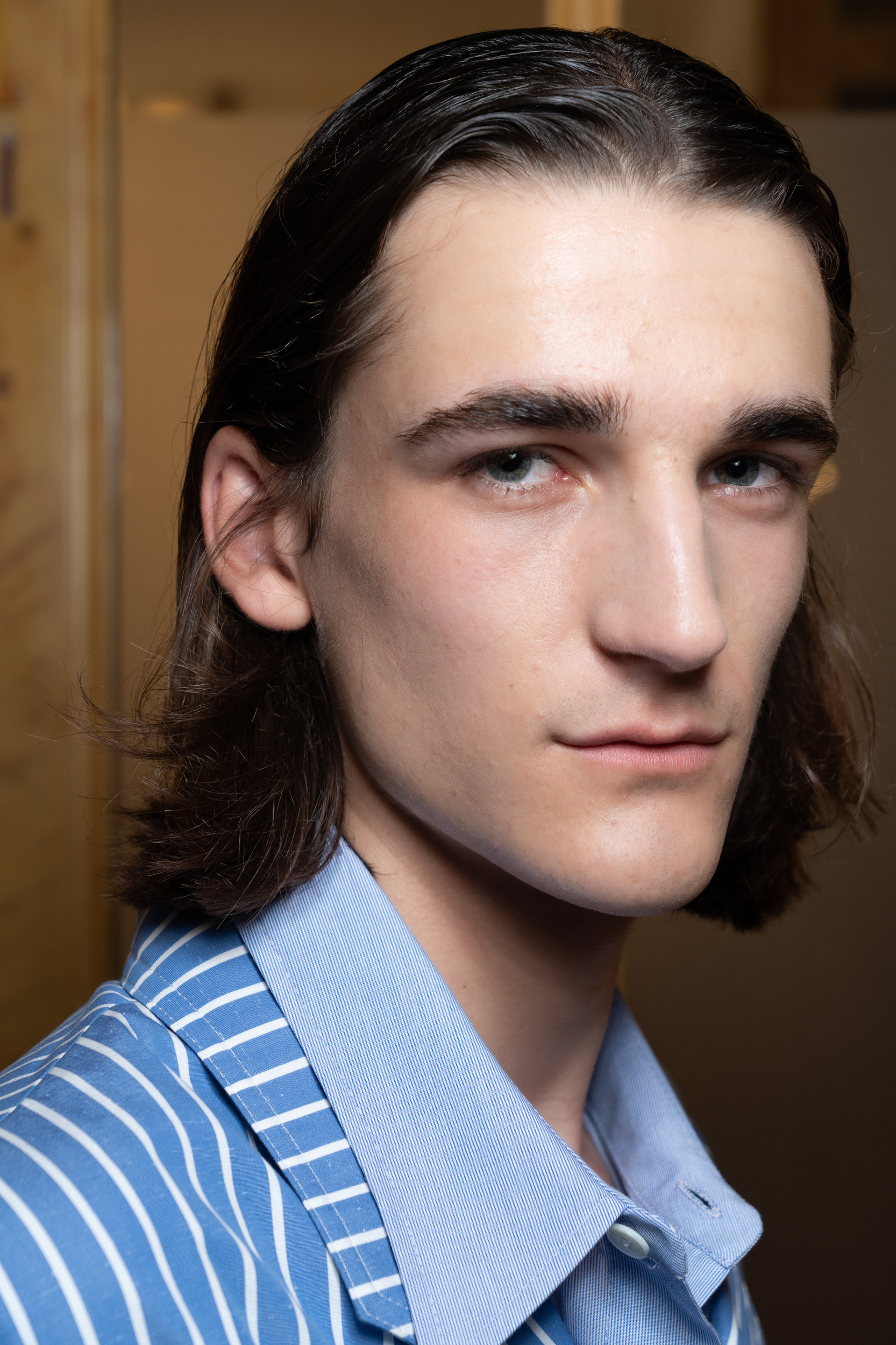 Hed Mayner Spring 2027 Men's Fashion Show Backstage