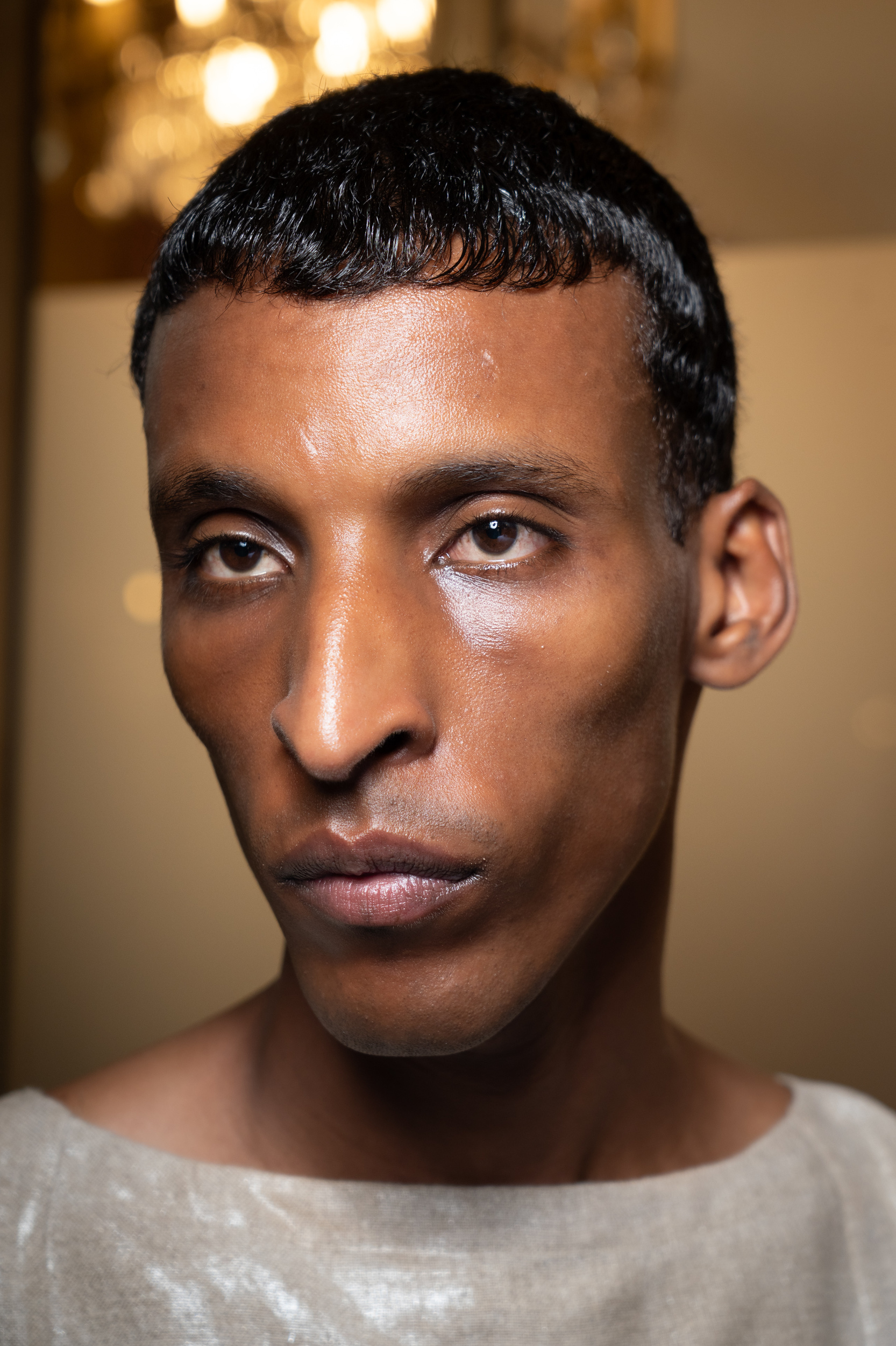 Hed Mayner Spring 2027 Men's Fashion Show Backstage
