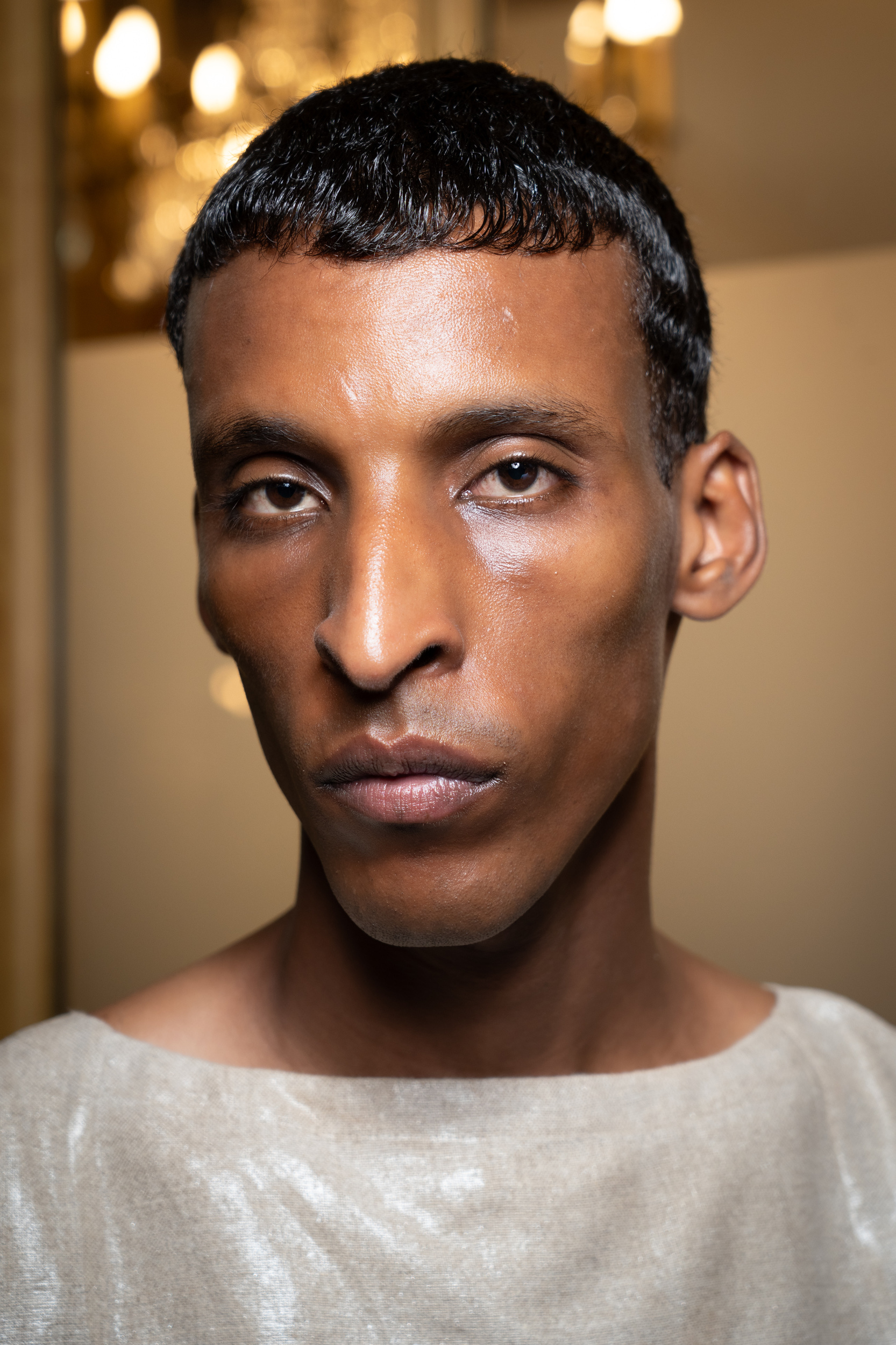 Hed Mayner Spring 2027 Men's Fashion Show Backstage