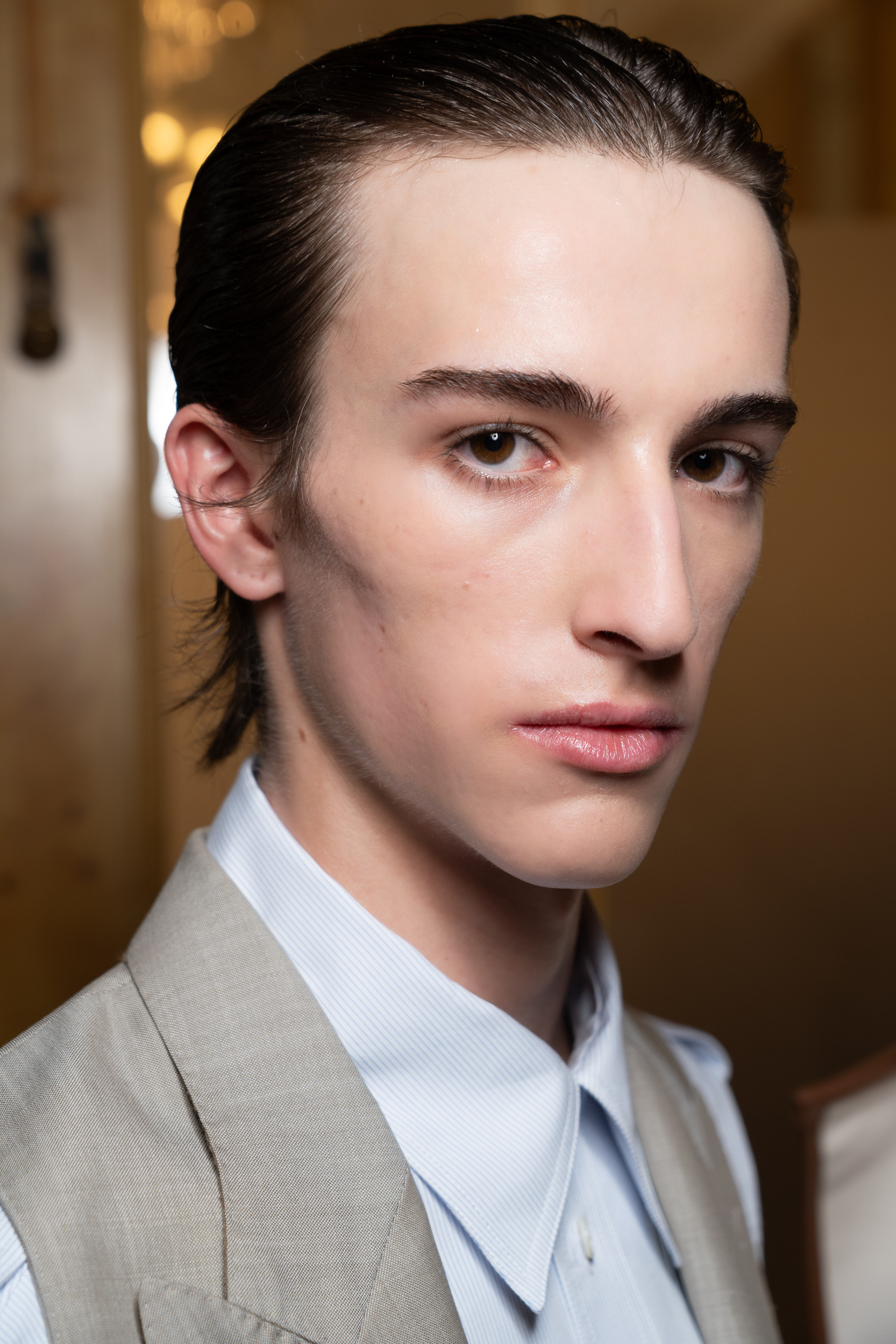 Hed Mayner Spring 2027 Men's Fashion Show Backstage