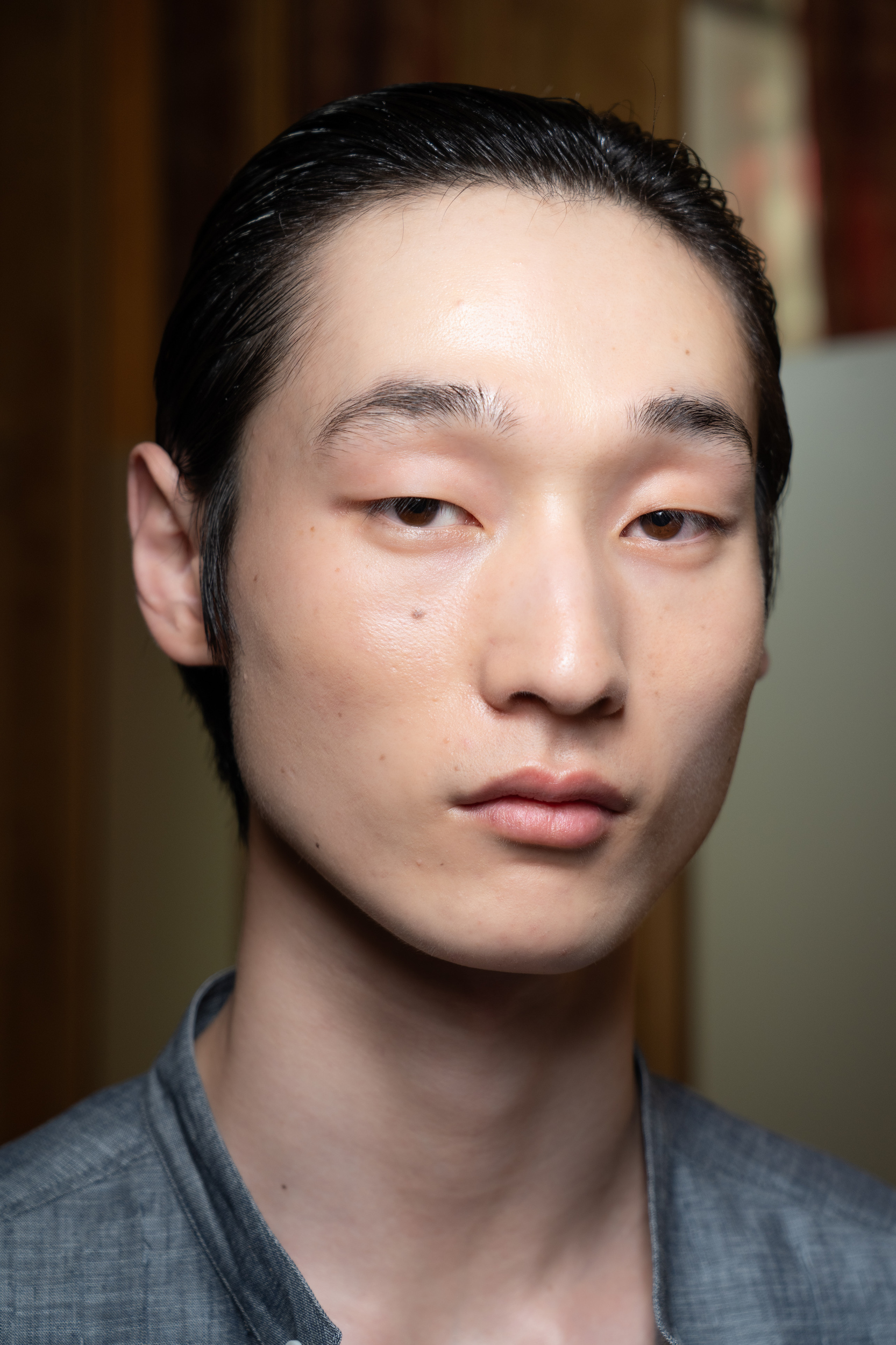 Hed Mayner Spring 2027 Men's Fashion Show Backstage