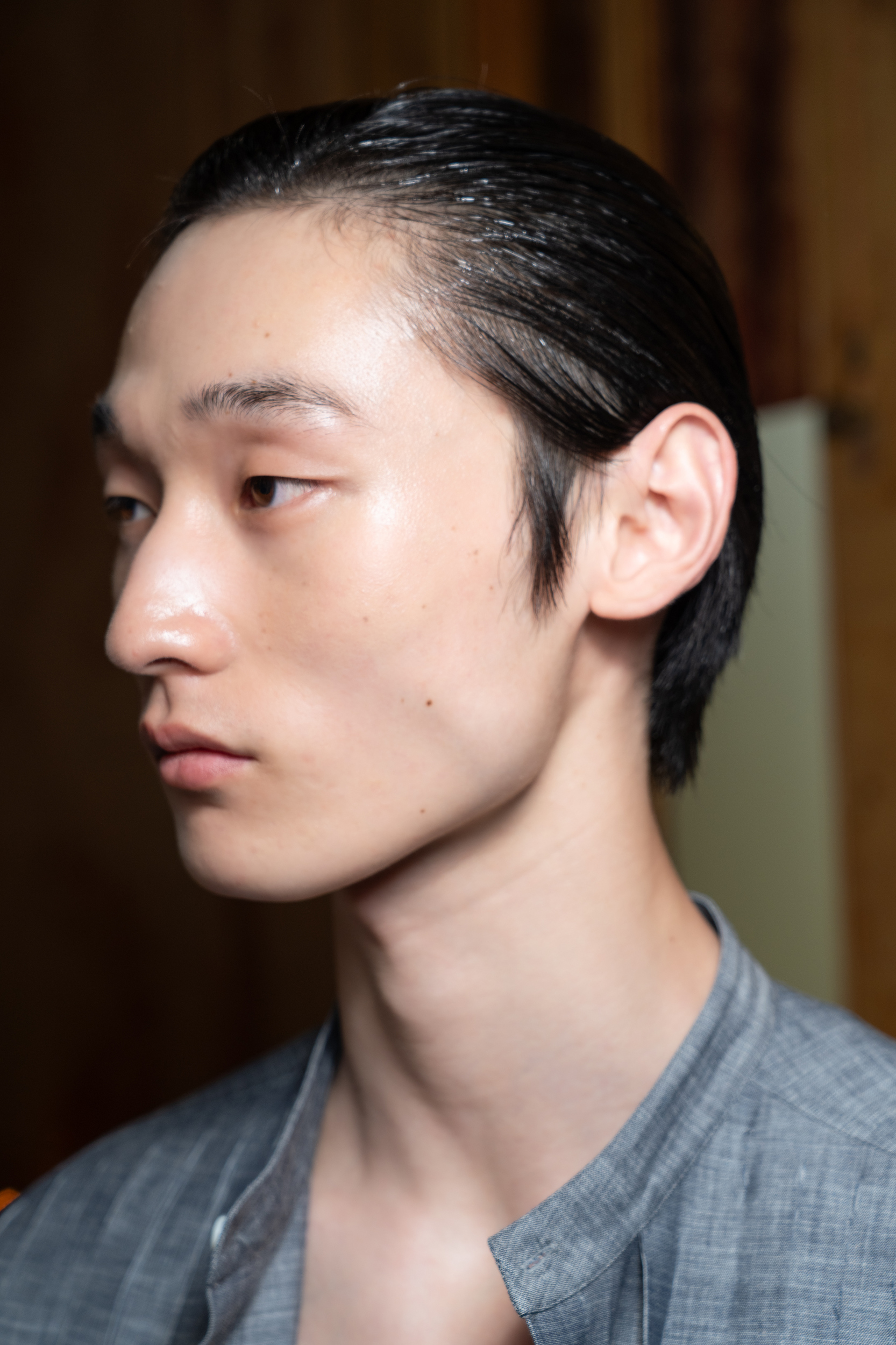 Hed Mayner Spring 2027 Men's Fashion Show Backstage