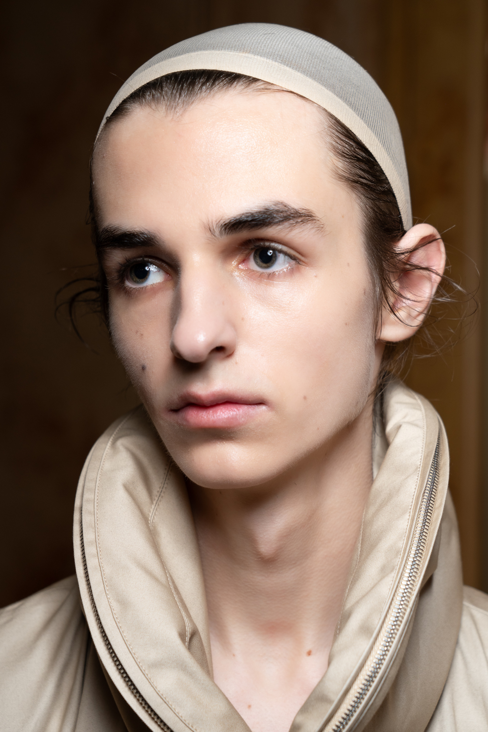 Hed Mayner Spring 2027 Men's Fashion Show Backstage