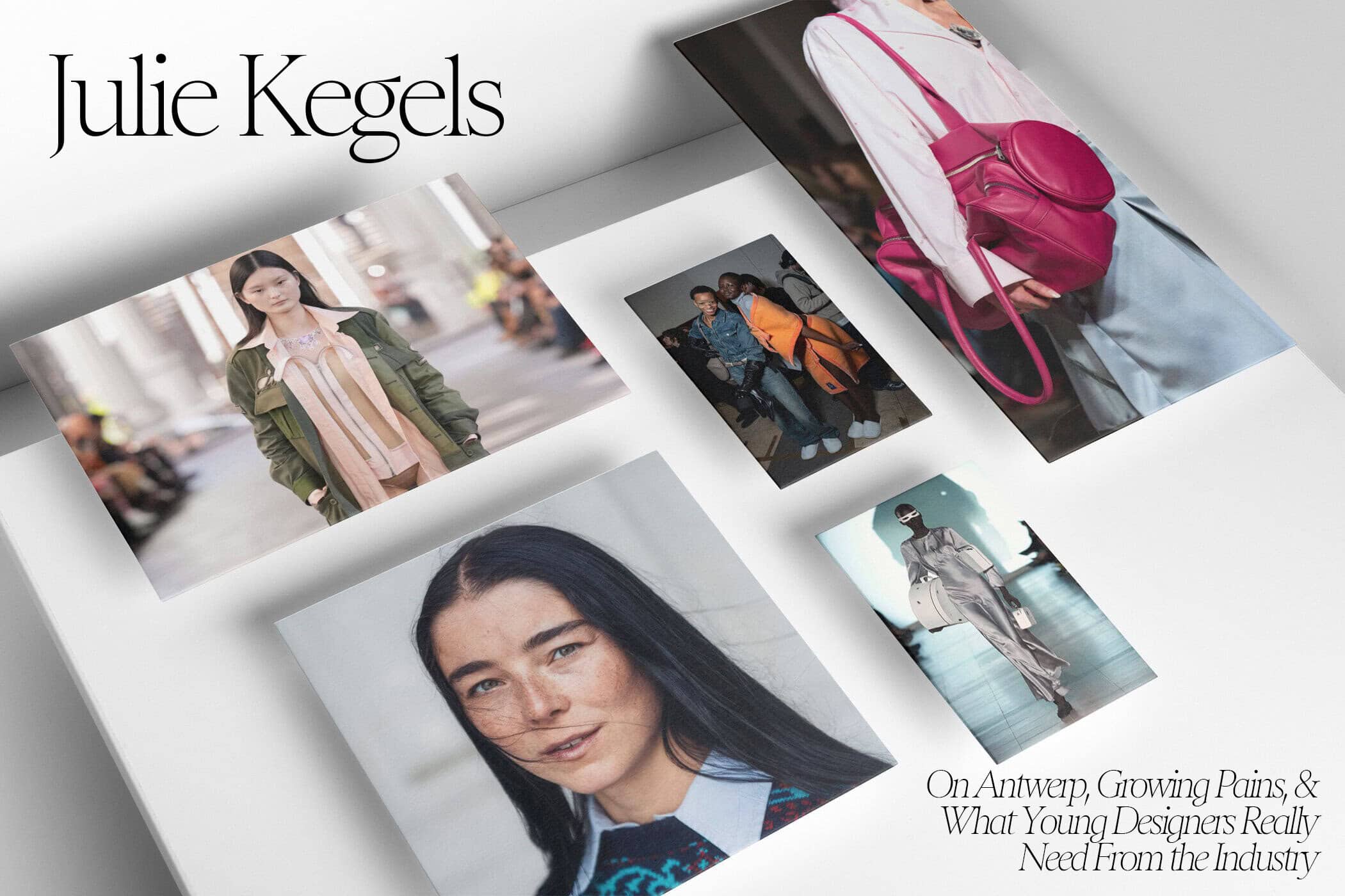 Julie Kegels homepage header