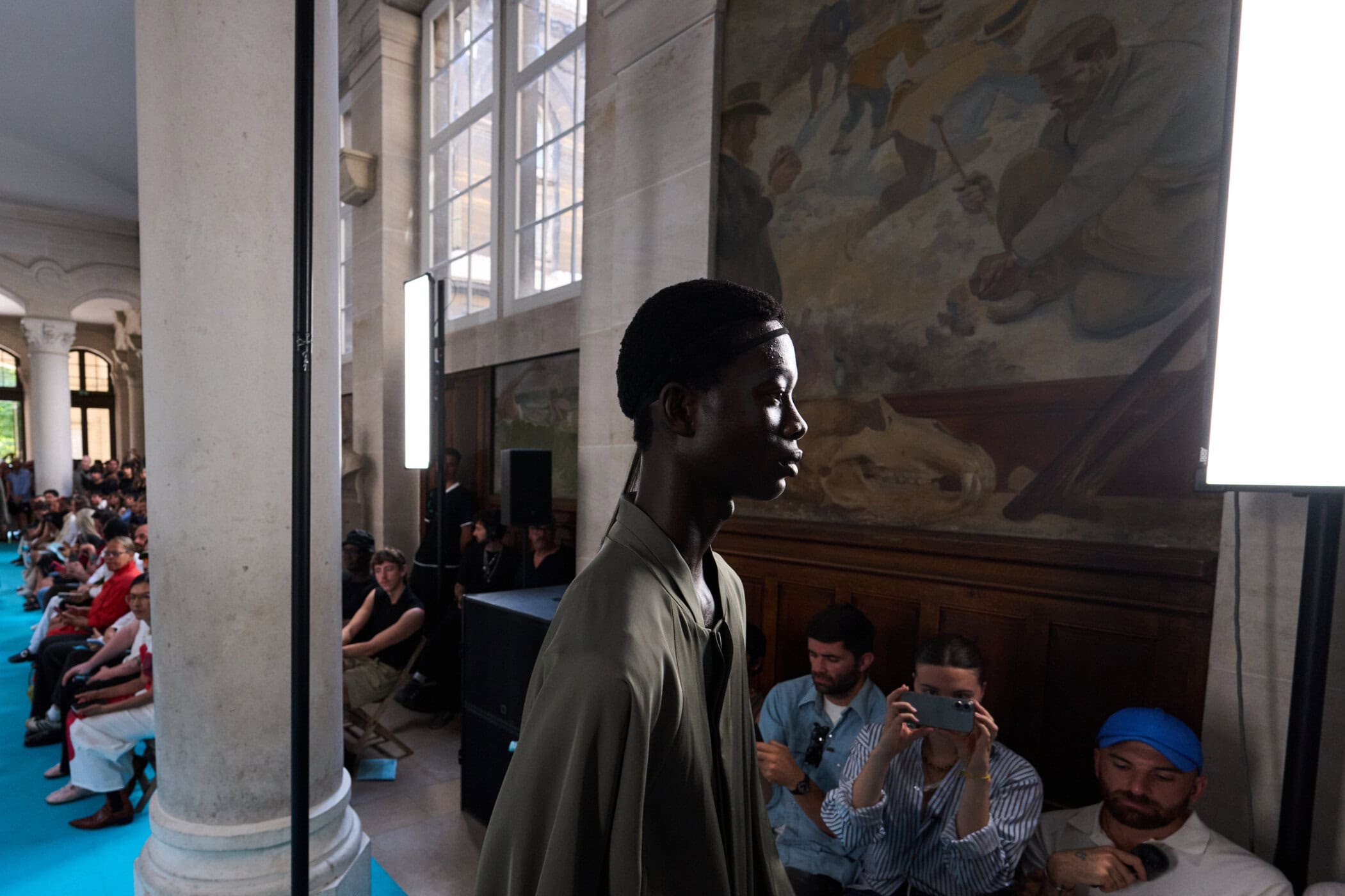 Kiko Kostadinov Spring 2027 Men's Fashion Show Atmosphere