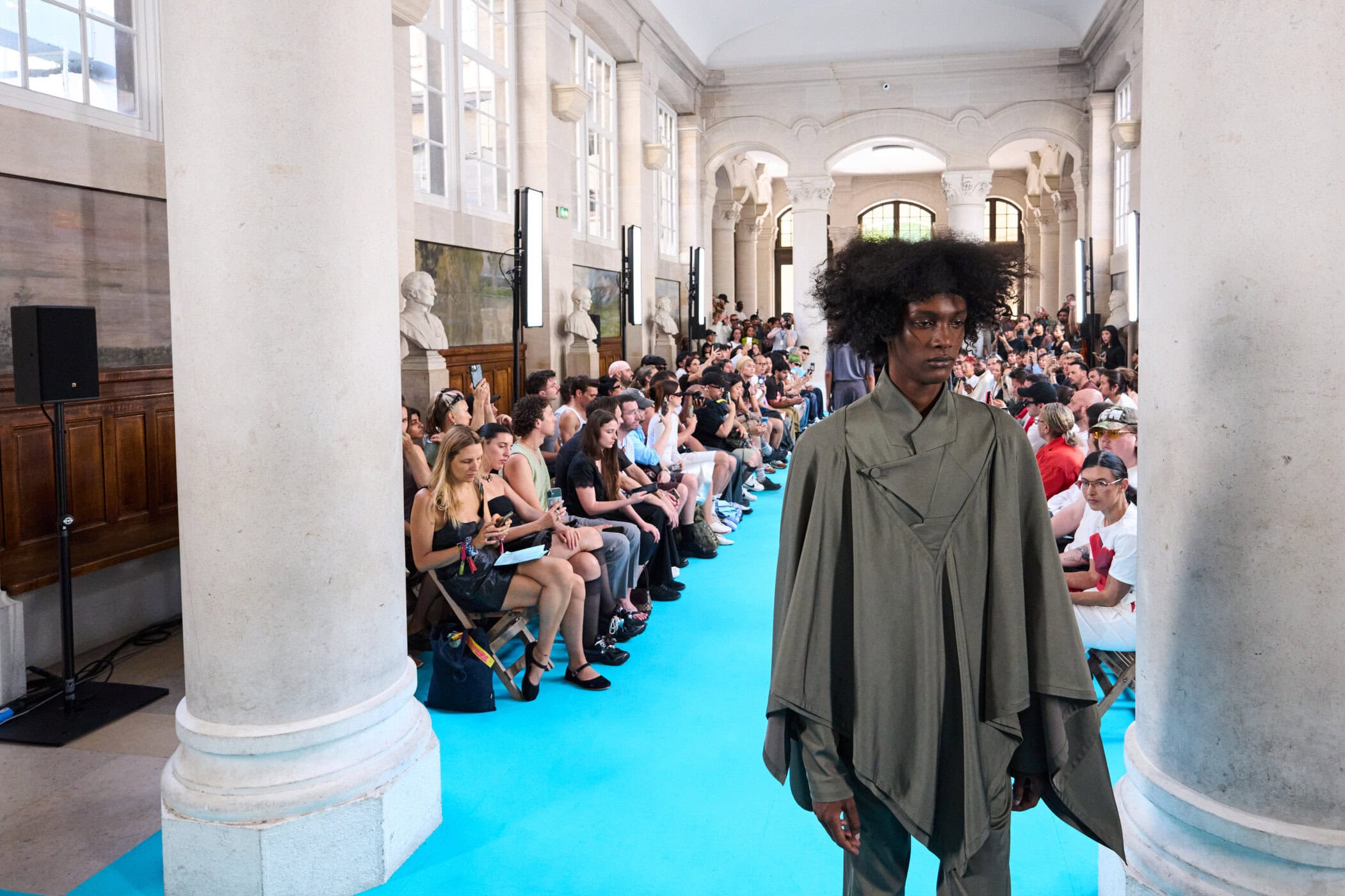 Kiko Kostadinov Spring 2027 Men's Fashion Show Atmosphere