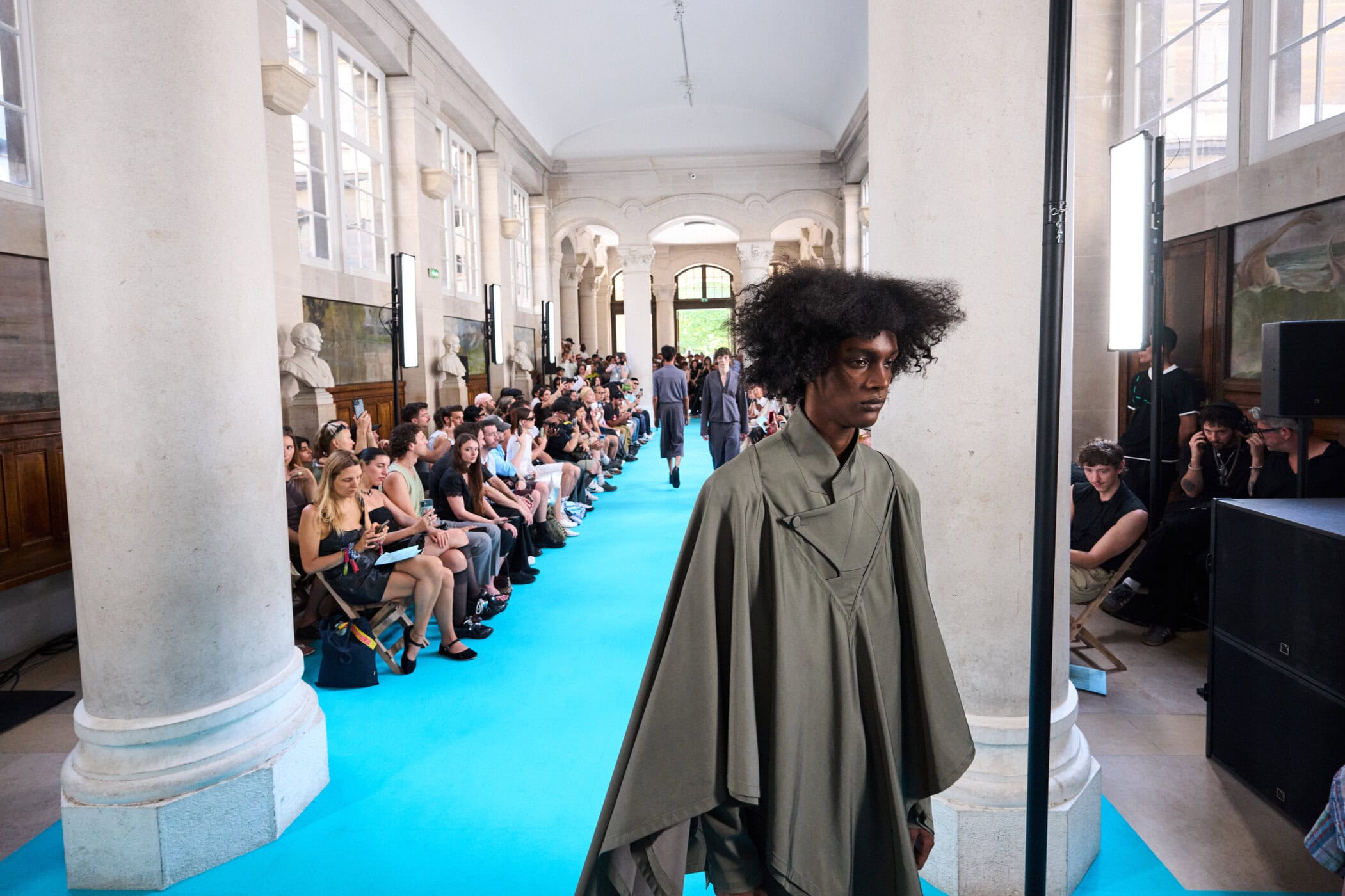 Kiko Kostadinov Spring 2027 Men's Fashion Show Atmosphere