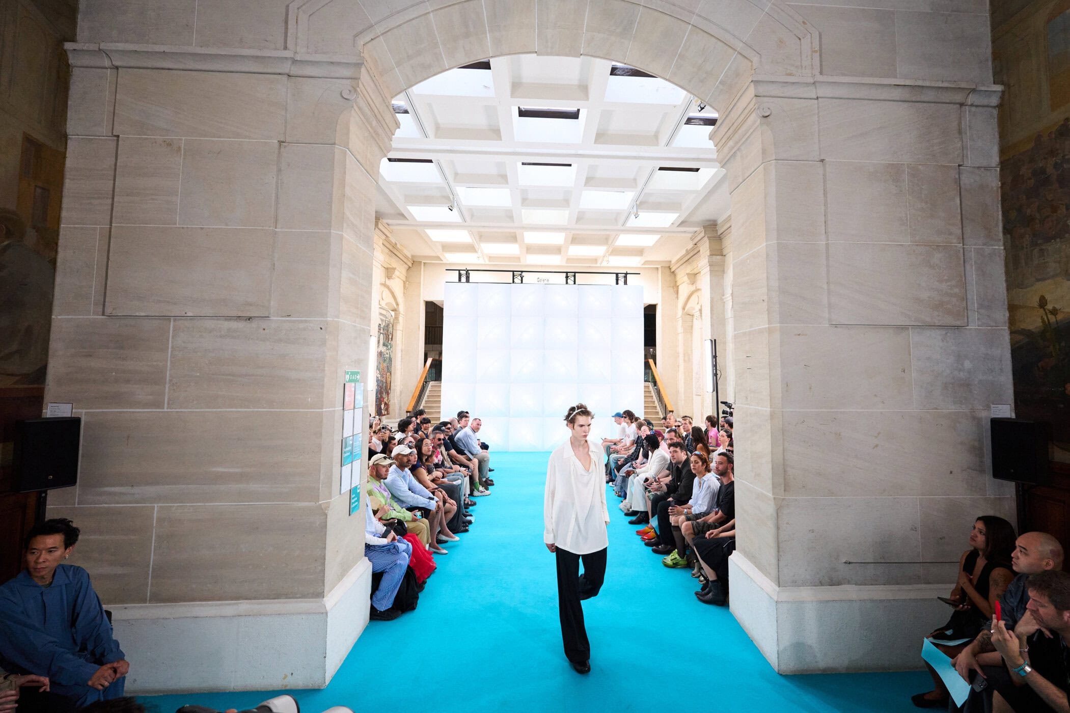 Kiko Kostadinov Spring 2027 Men's Fashion Show Atmosphere