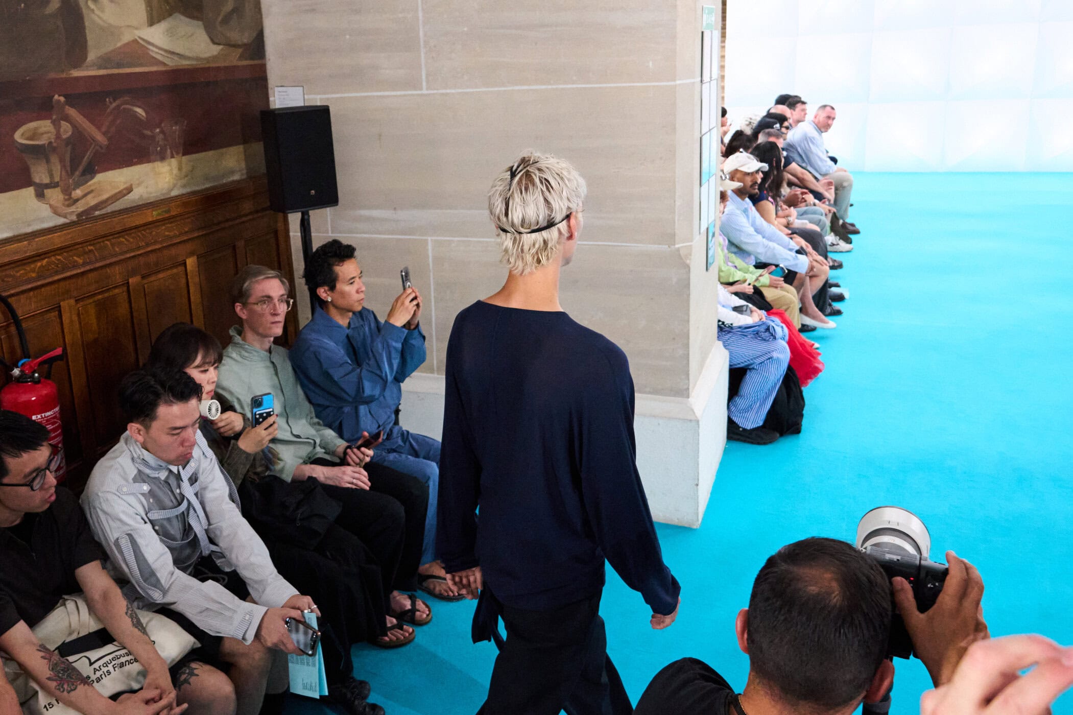 Kiko Kostadinov Spring 2027 Men's Fashion Show Atmosphere