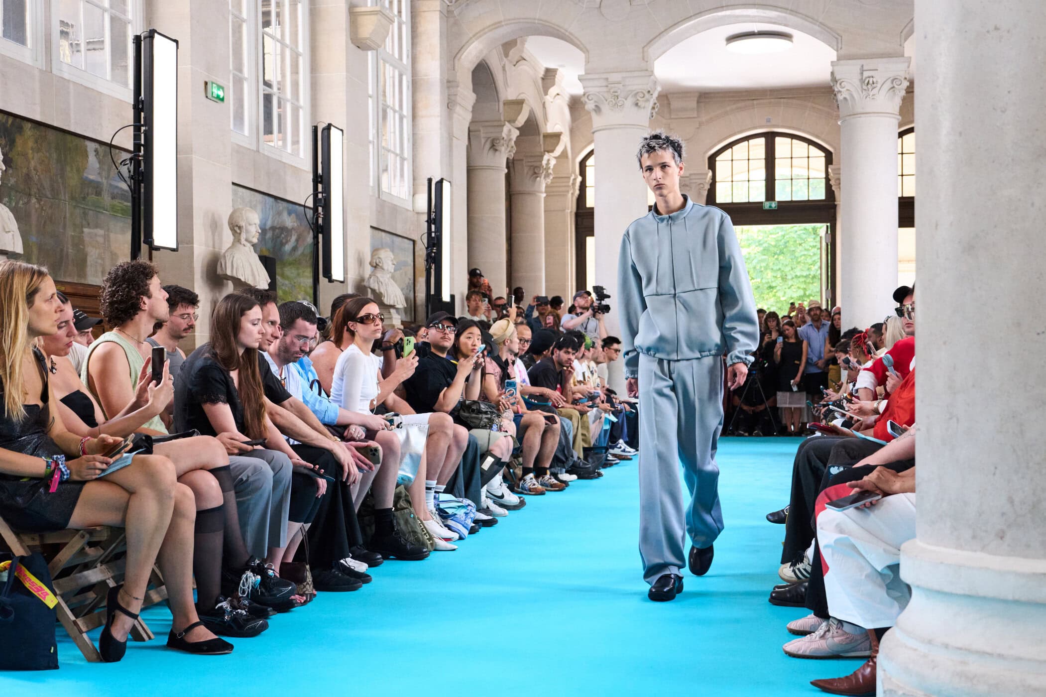 Kiko Kostadinov Spring 2027 Men's Fashion Show Atmosphere