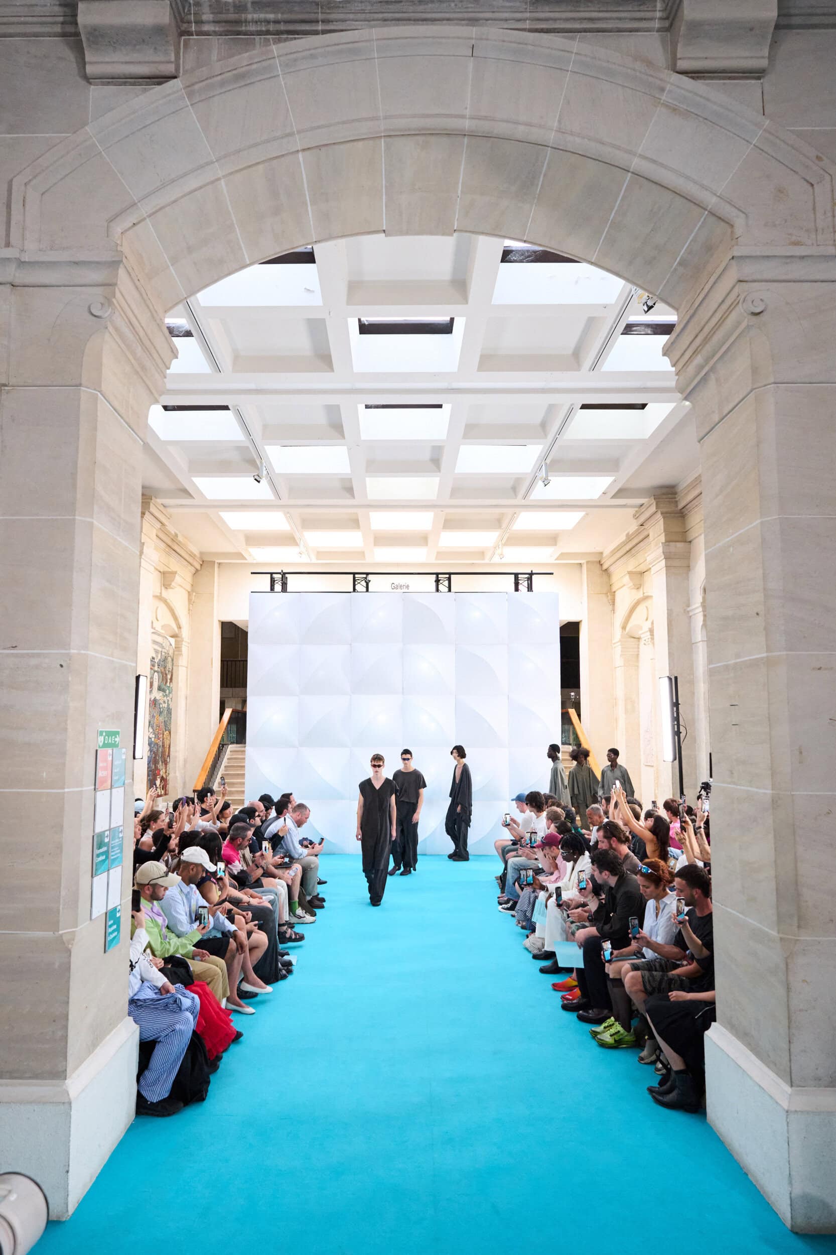 Kiko Kostadinov Spring 2027 Men's Fashion Show Atmosphere