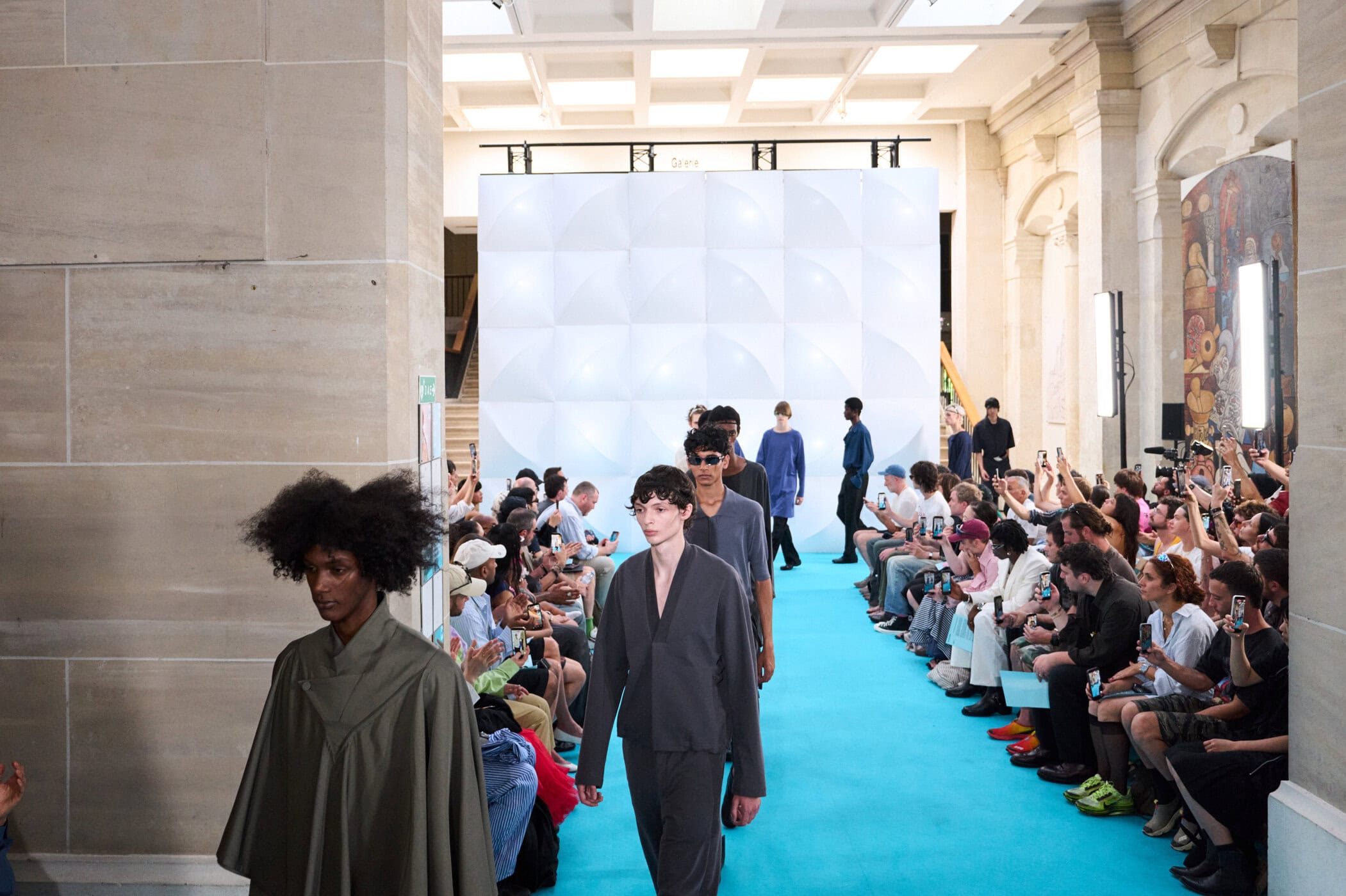 Kiko Kostadinov Spring 2027 Men's Fashion Show Atmosphere