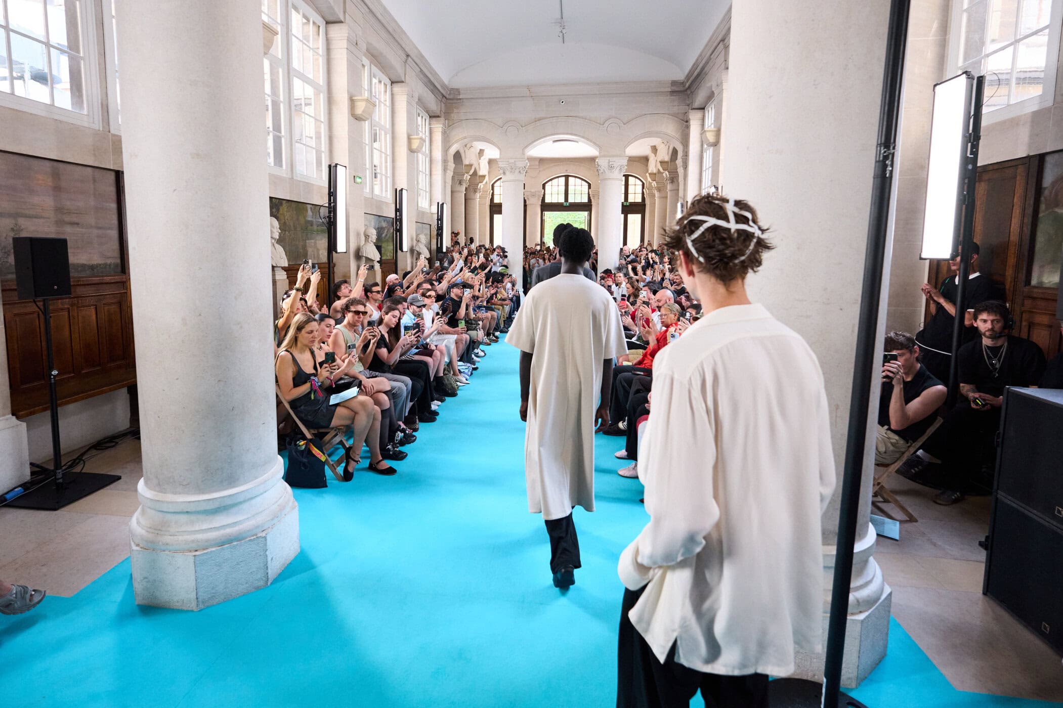 Kiko Kostadinov Spring 2027 Men's Fashion Show Atmosphere