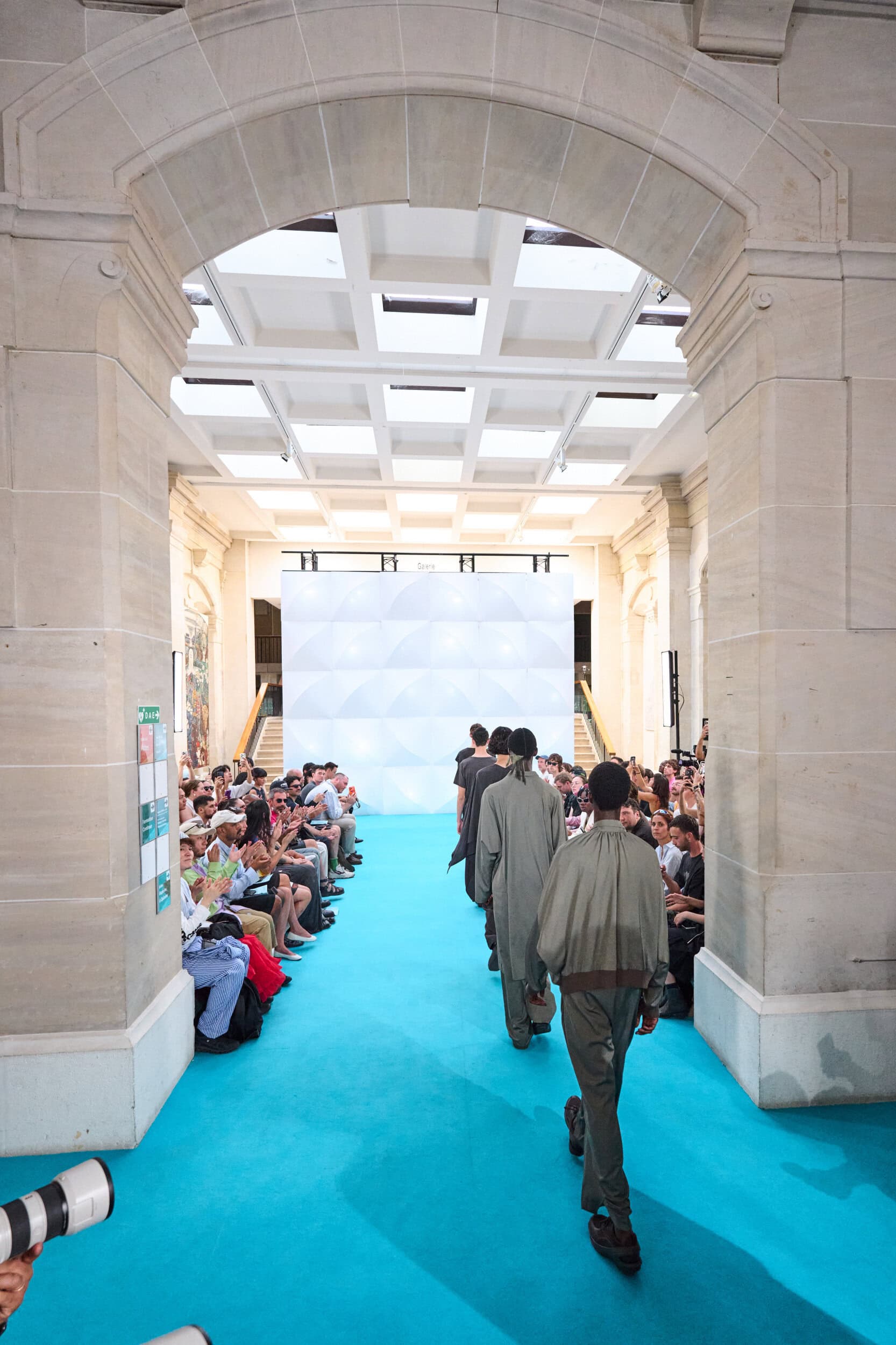 Kiko Kostadinov Spring 2027 Men's Fashion Show Atmosphere