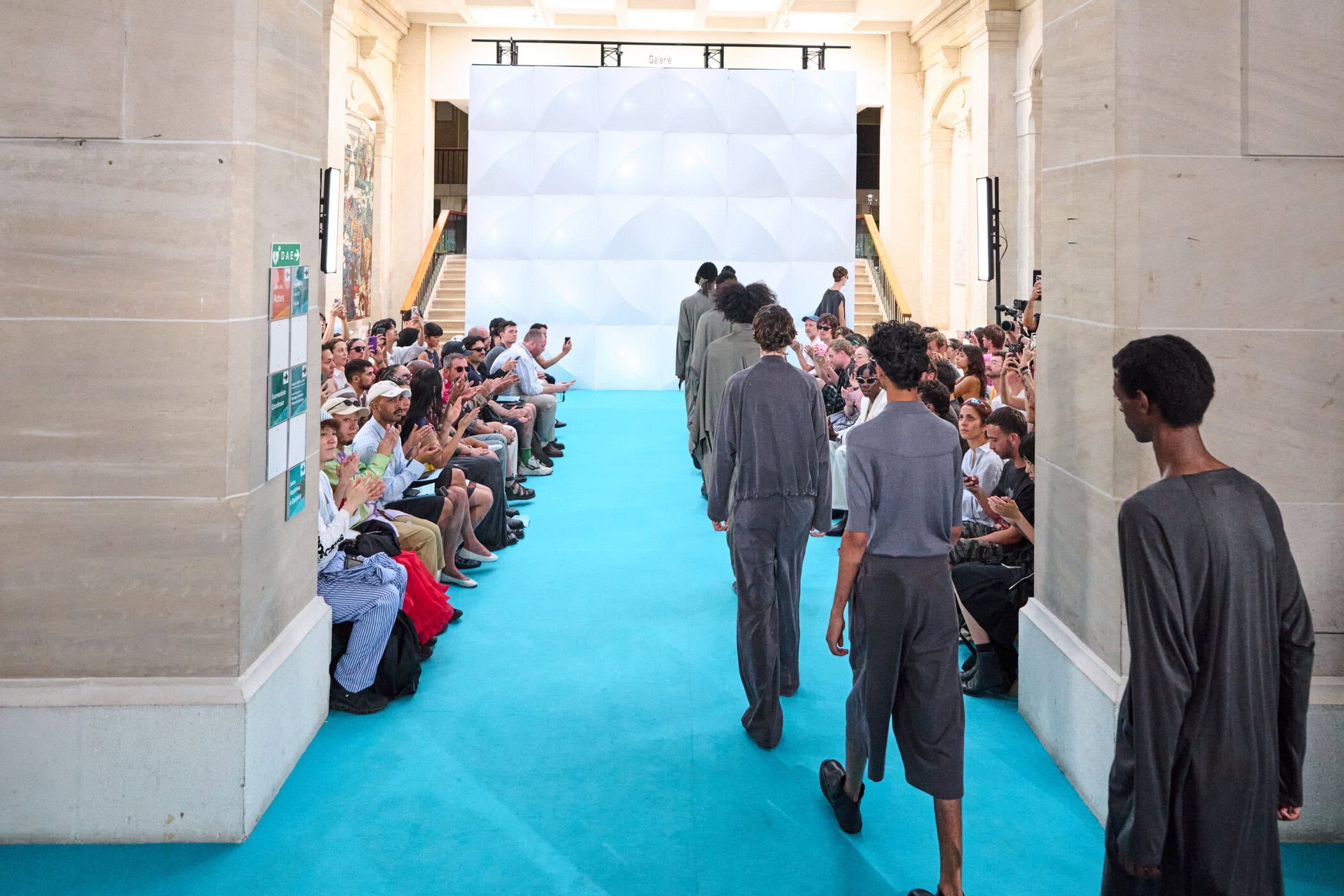 Kiko Kostadinov Spring 2027 Men's Fashion Show Atmosphere