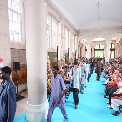 Kiko Kostadinov Spring 2027 Men's Fashion Show Atmosphere
