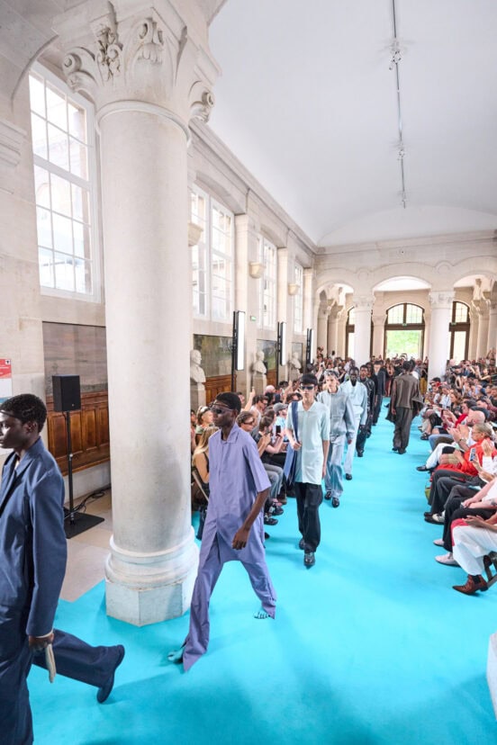 Kiko Kostadinov Spring 2027 Men's Fashion Show Atmosphere