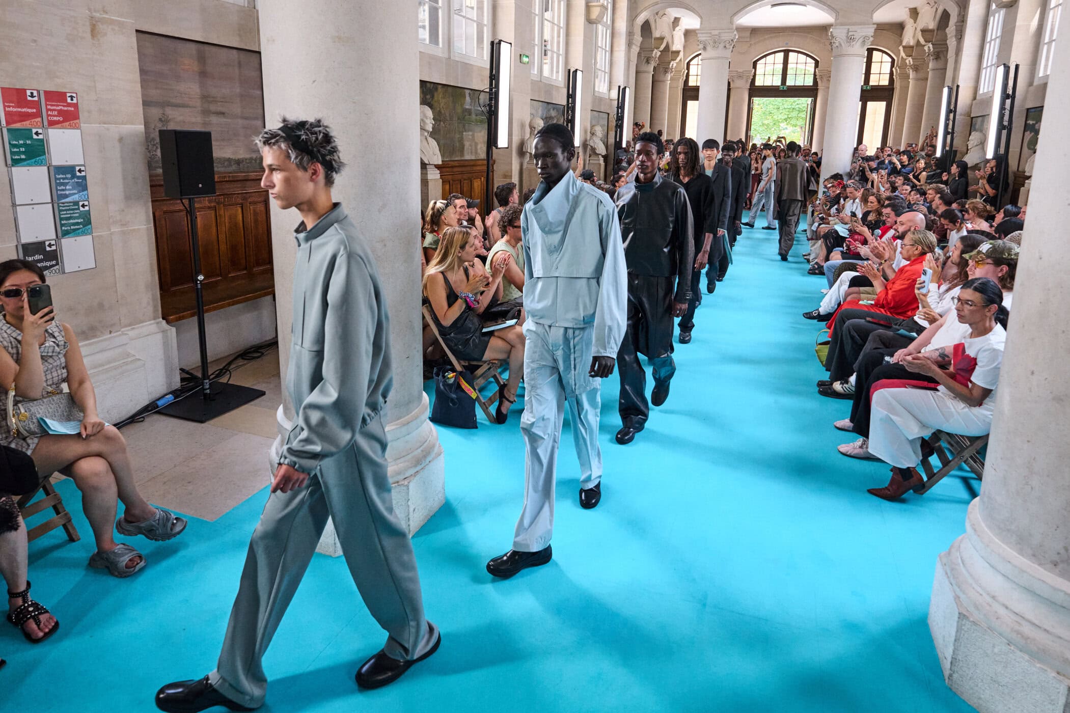 Kiko Kostadinov Spring 2027 Men's Fashion Show Atmosphere