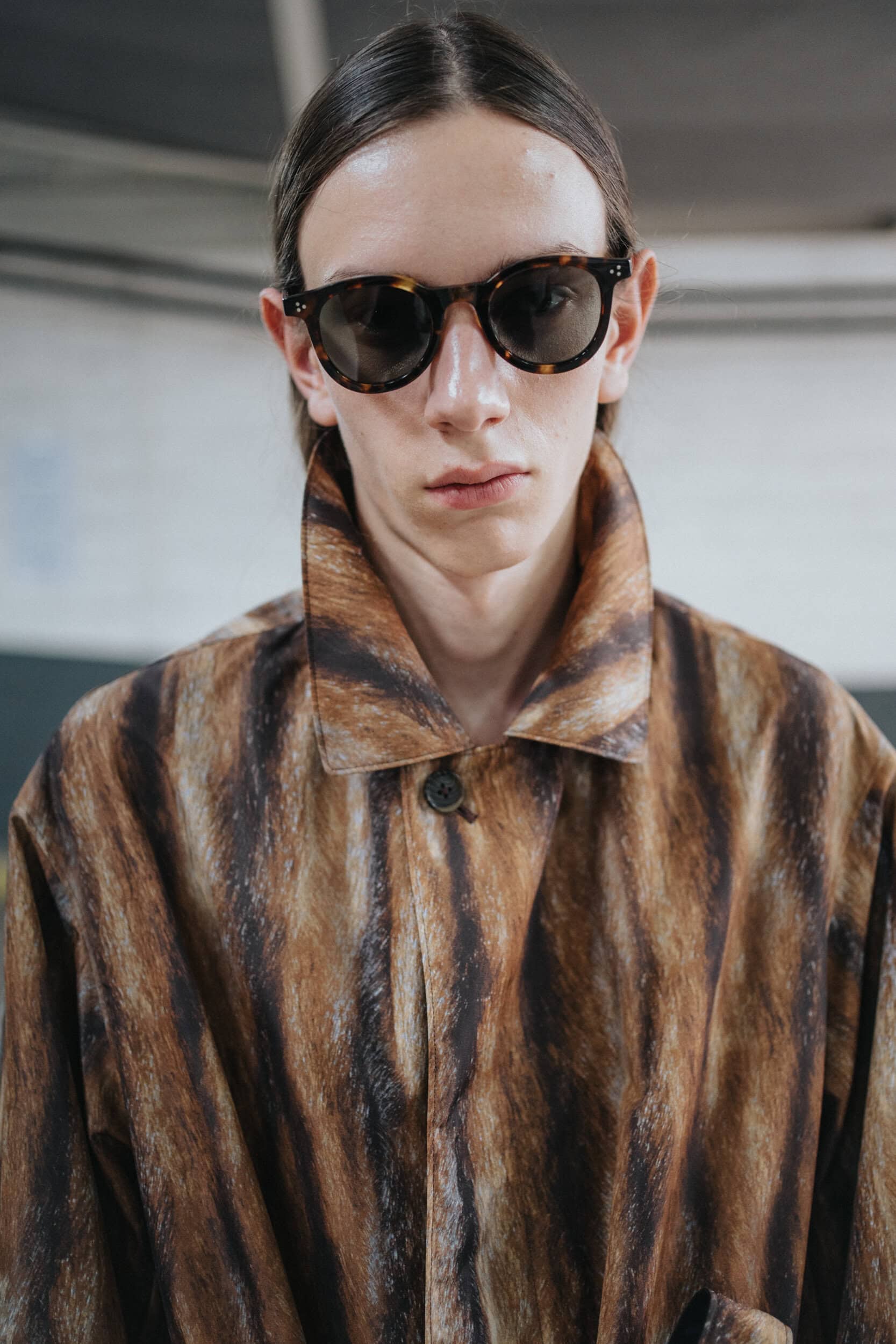 Kolor Spring 2027 Men's Fashion Show Backstage