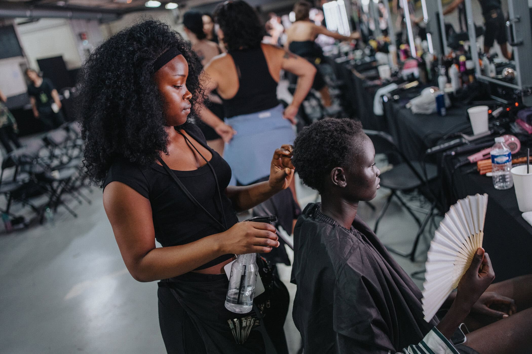 Kolor Spring 2027 Men's Fashion Show Backstage