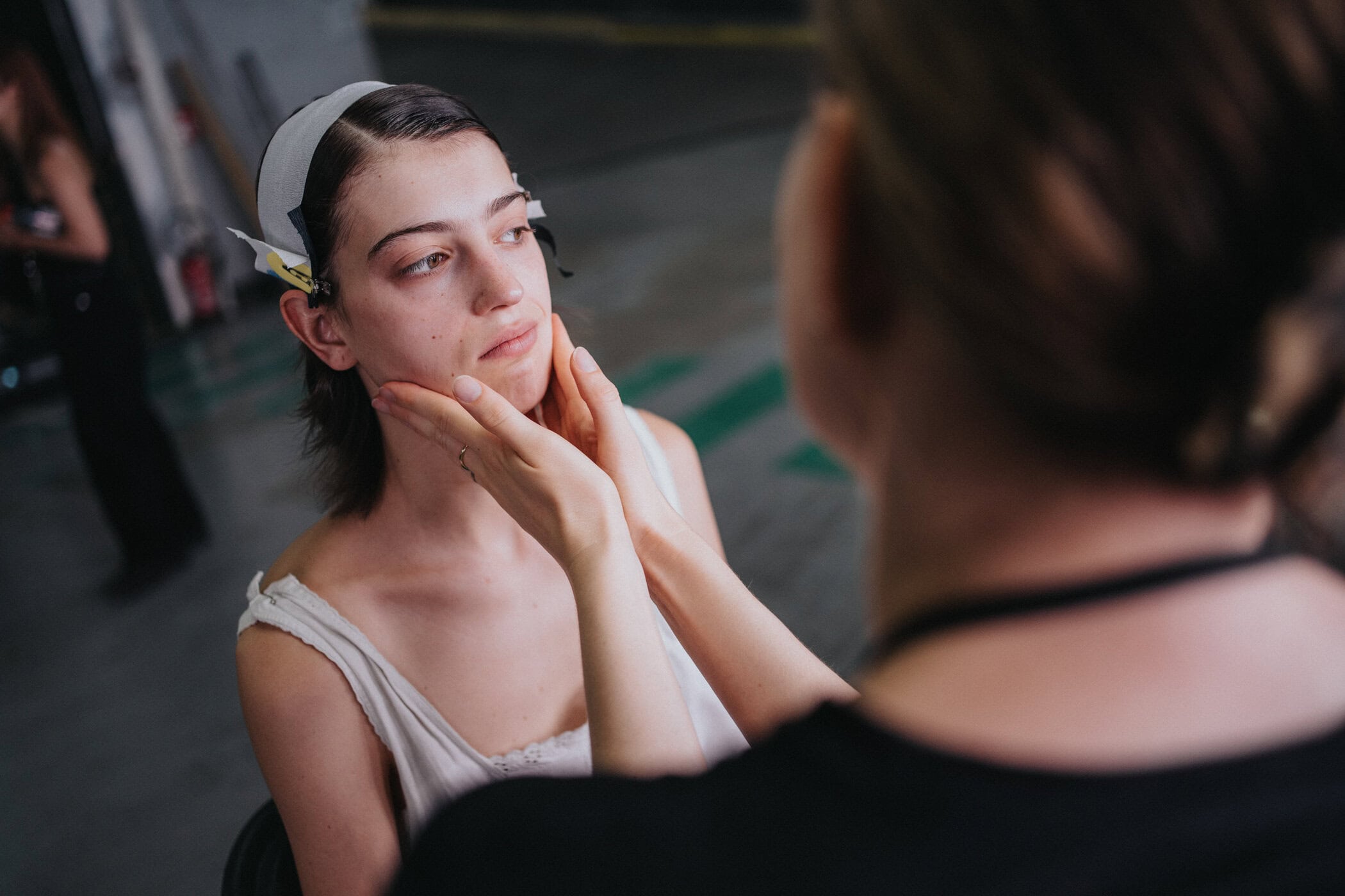 Kolor Spring 2027 Men's Fashion Show Backstage