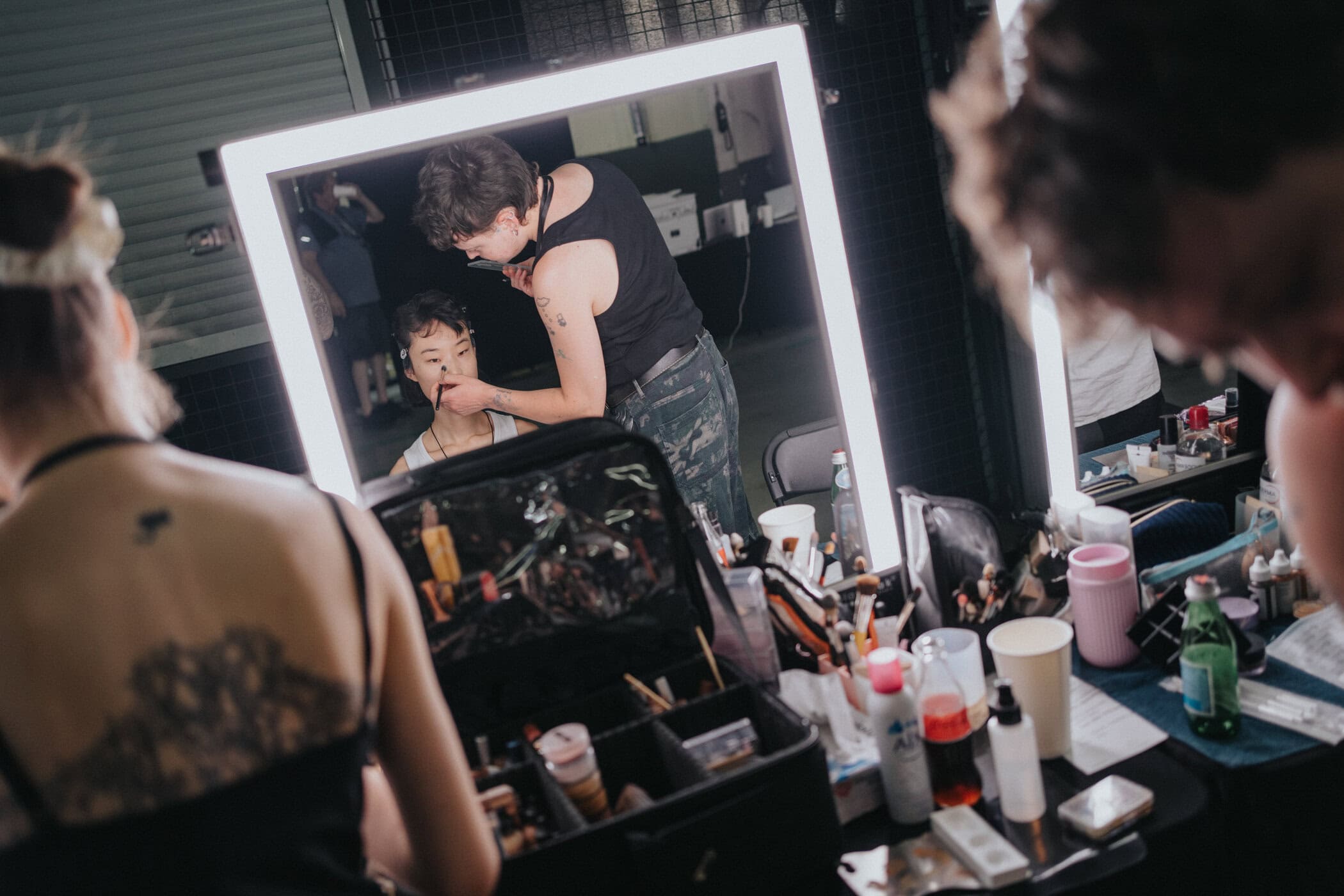 Kolor Spring 2027 Men's Fashion Show Backstage